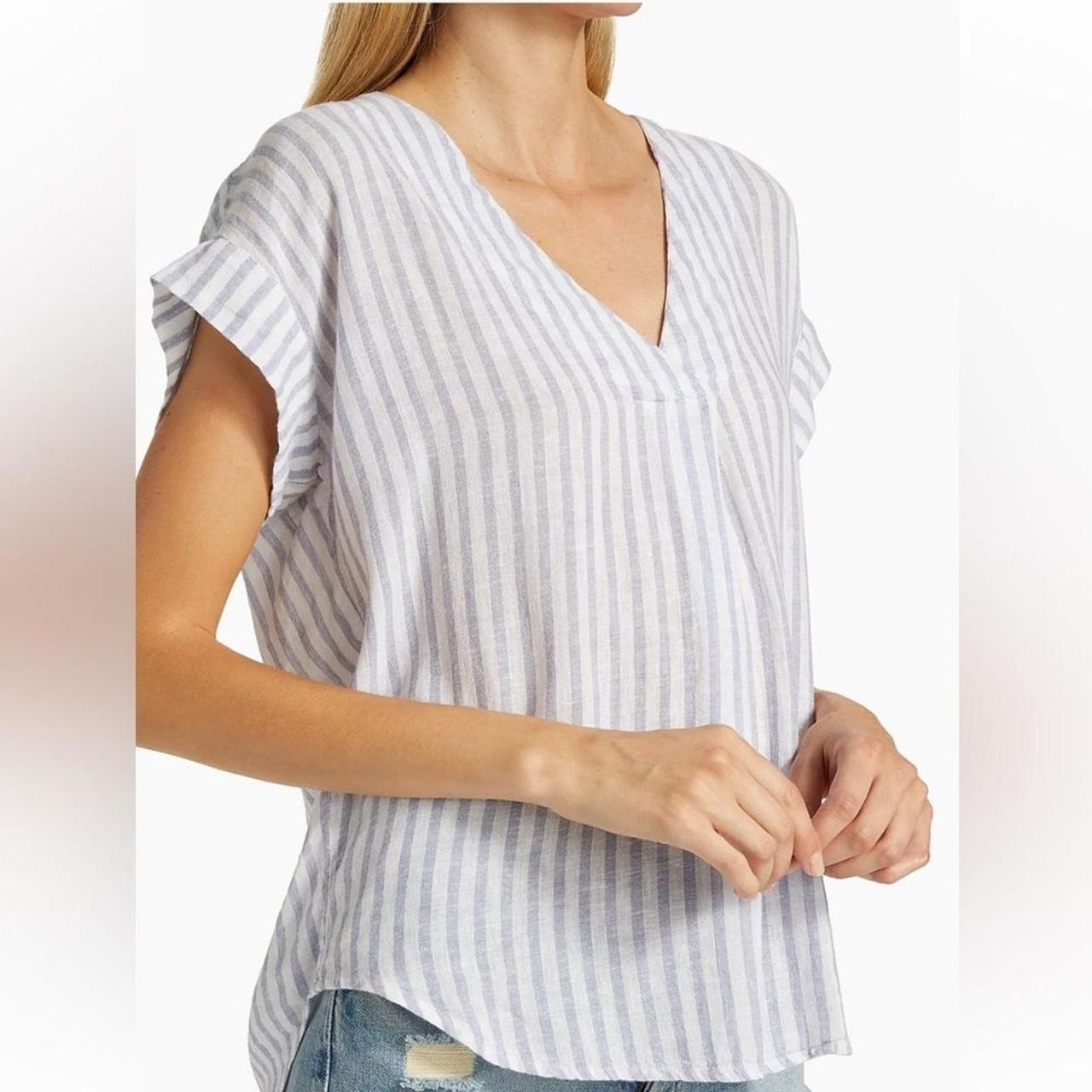 Rails Women's Blouse - Blue/White - L – Rails Nal… - image 3