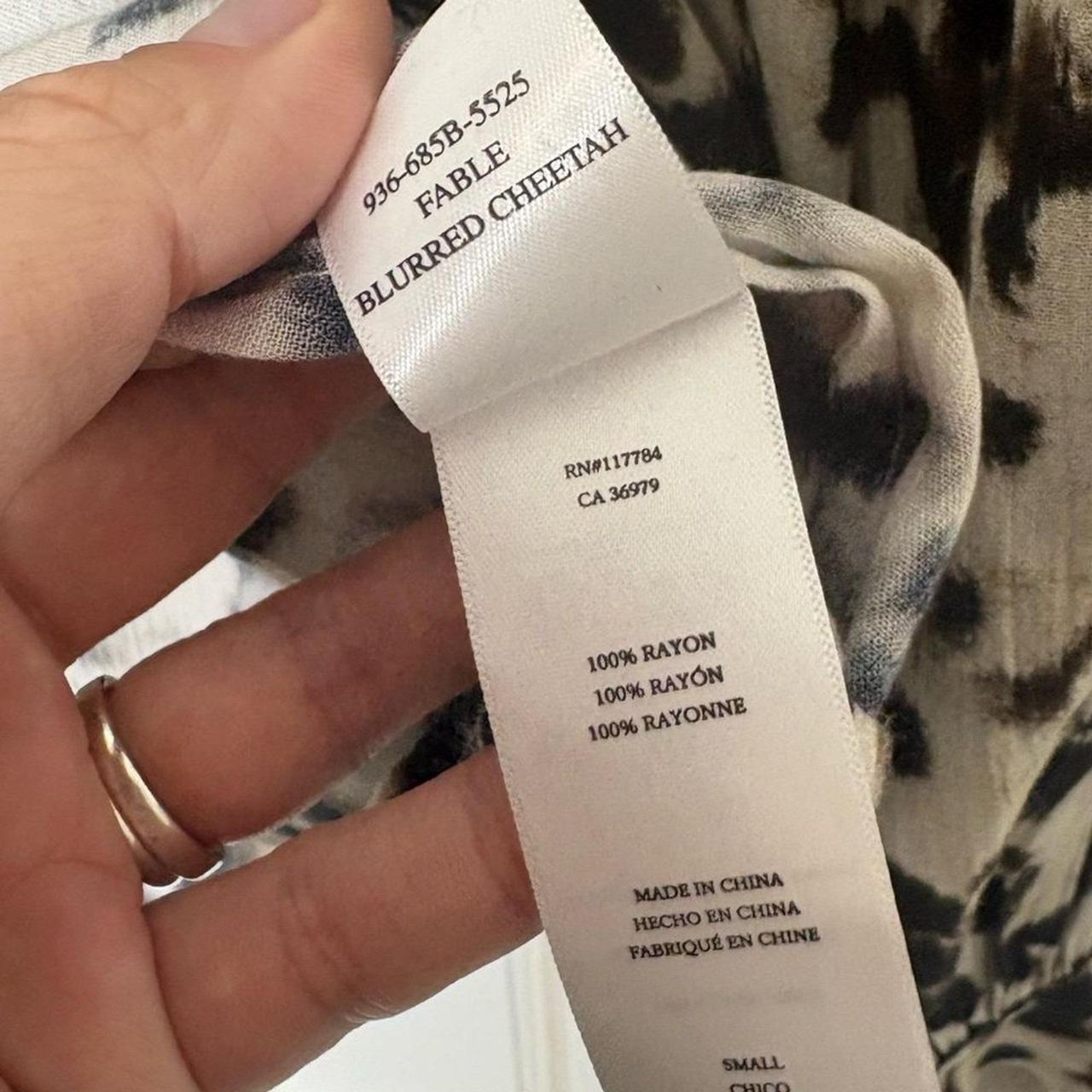 Rails Women's Blouse - Black/White - S – Rails Fa… - image 7