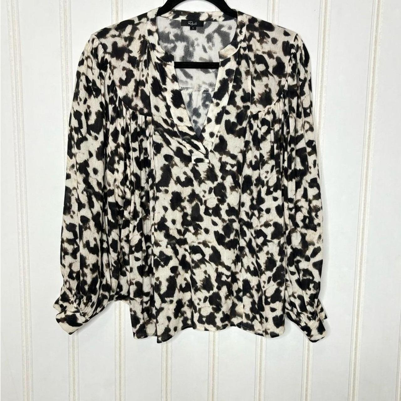 Rails Women's Blouse - Black/White - S – Rails Fa… - image 3