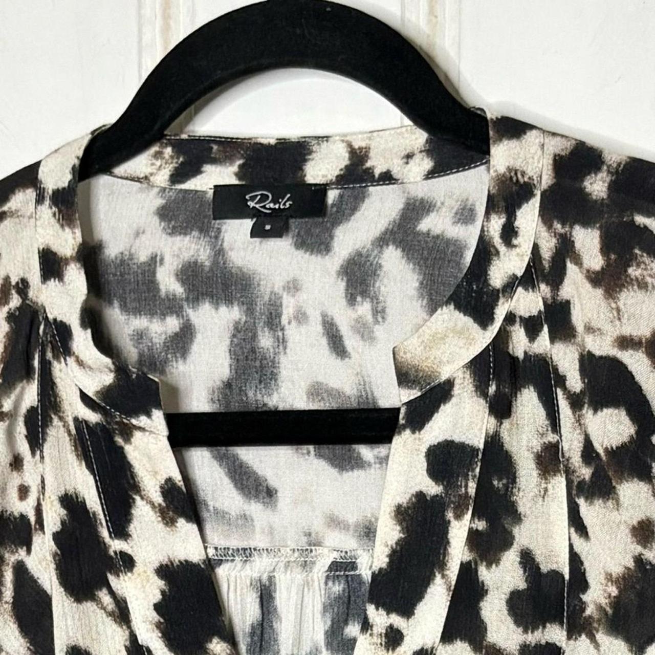 Rails Women's Blouse - Black/White - S – Rails Fa… - image 8