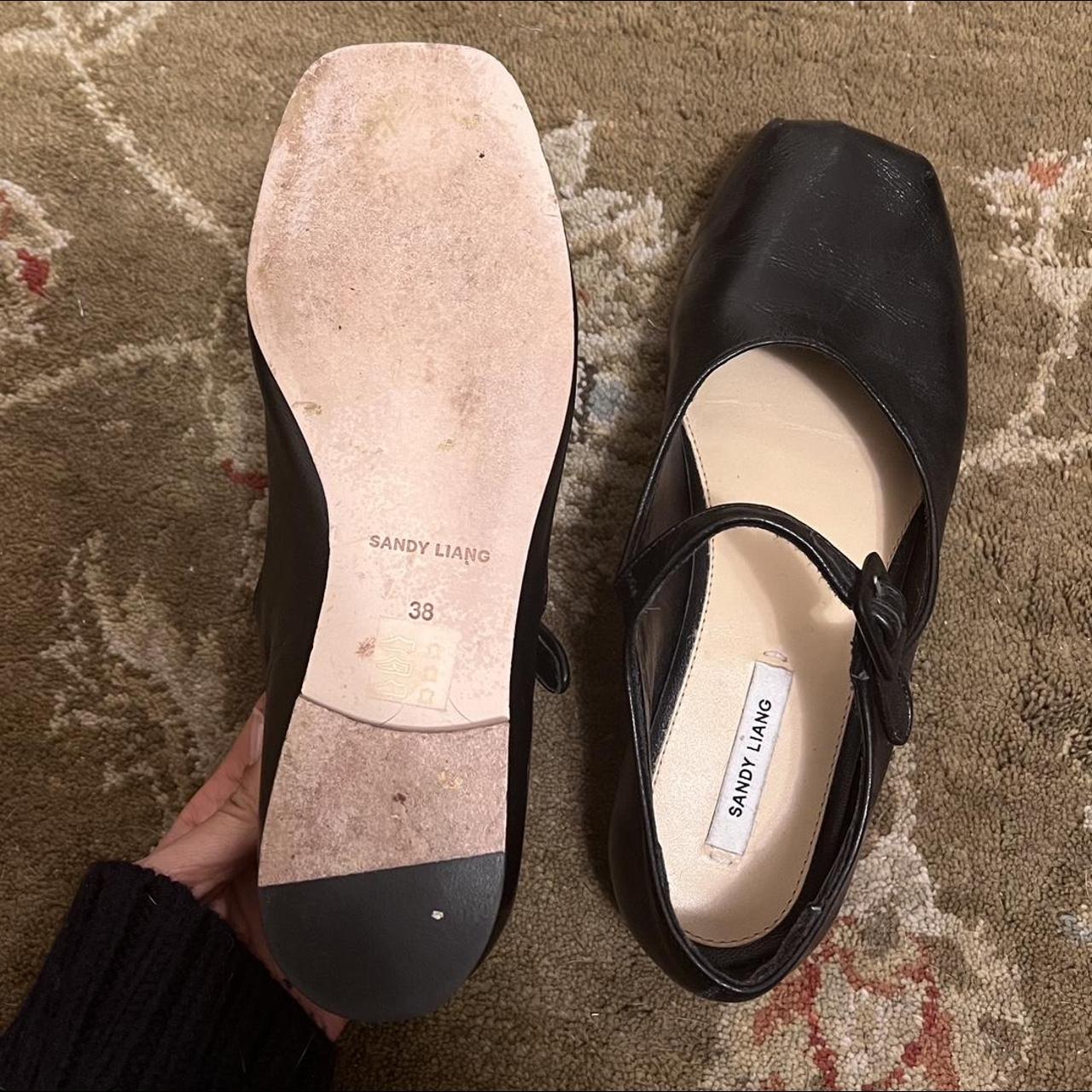 Sandy Liang Women's Ballet-shoes | Depop