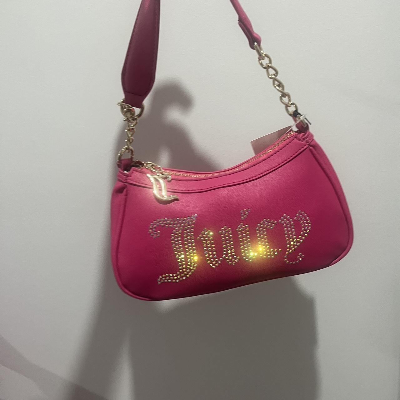 新品＊正規品 Juicy Couture ボディバッグ ベロア スエード ピンク Juicy Couture Double Trouble Fluffy Crossbody Bags Set Pink