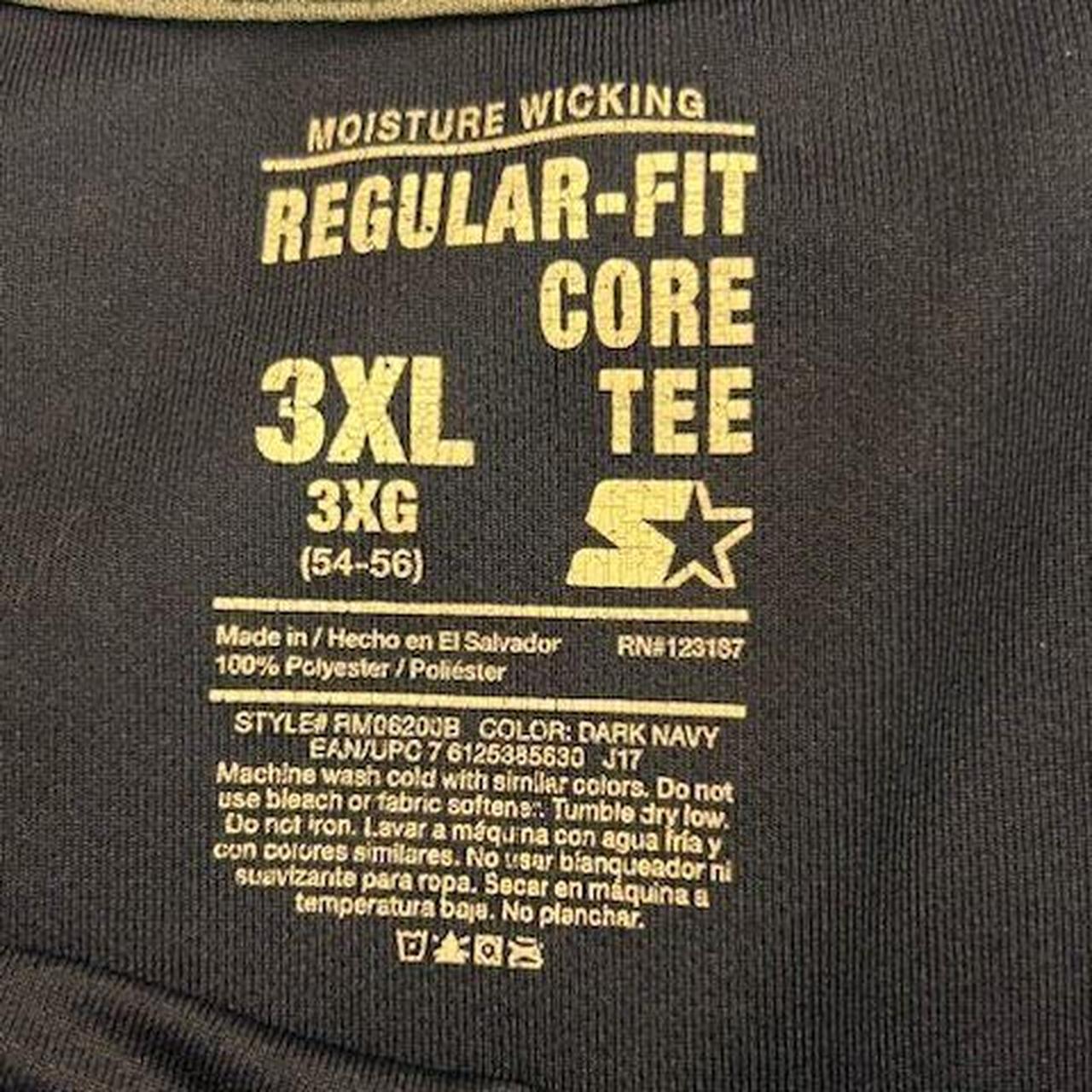 starter moisture wicking core tee