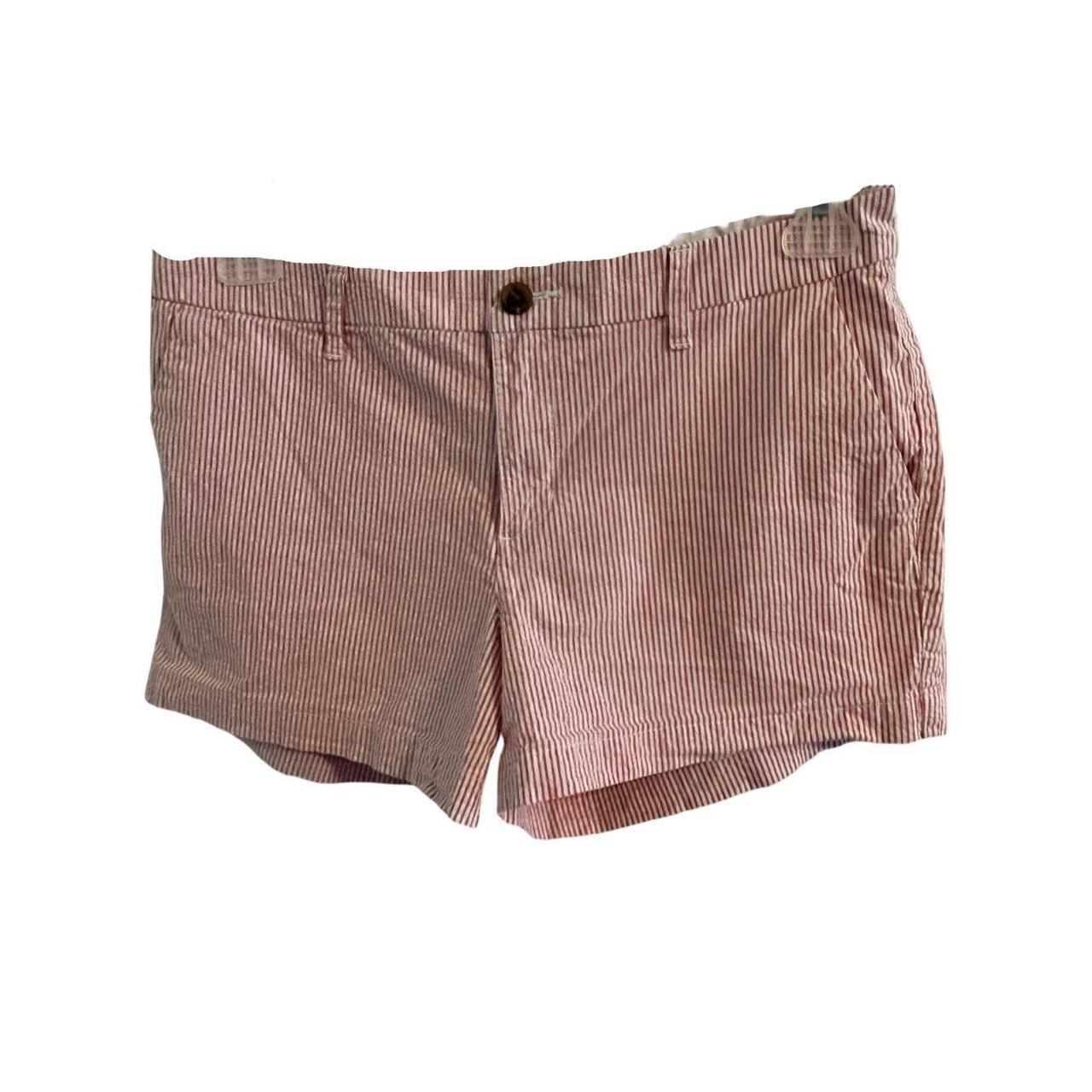 Women's Seersucker Bermuda Shorts Women's Comfort Stretch