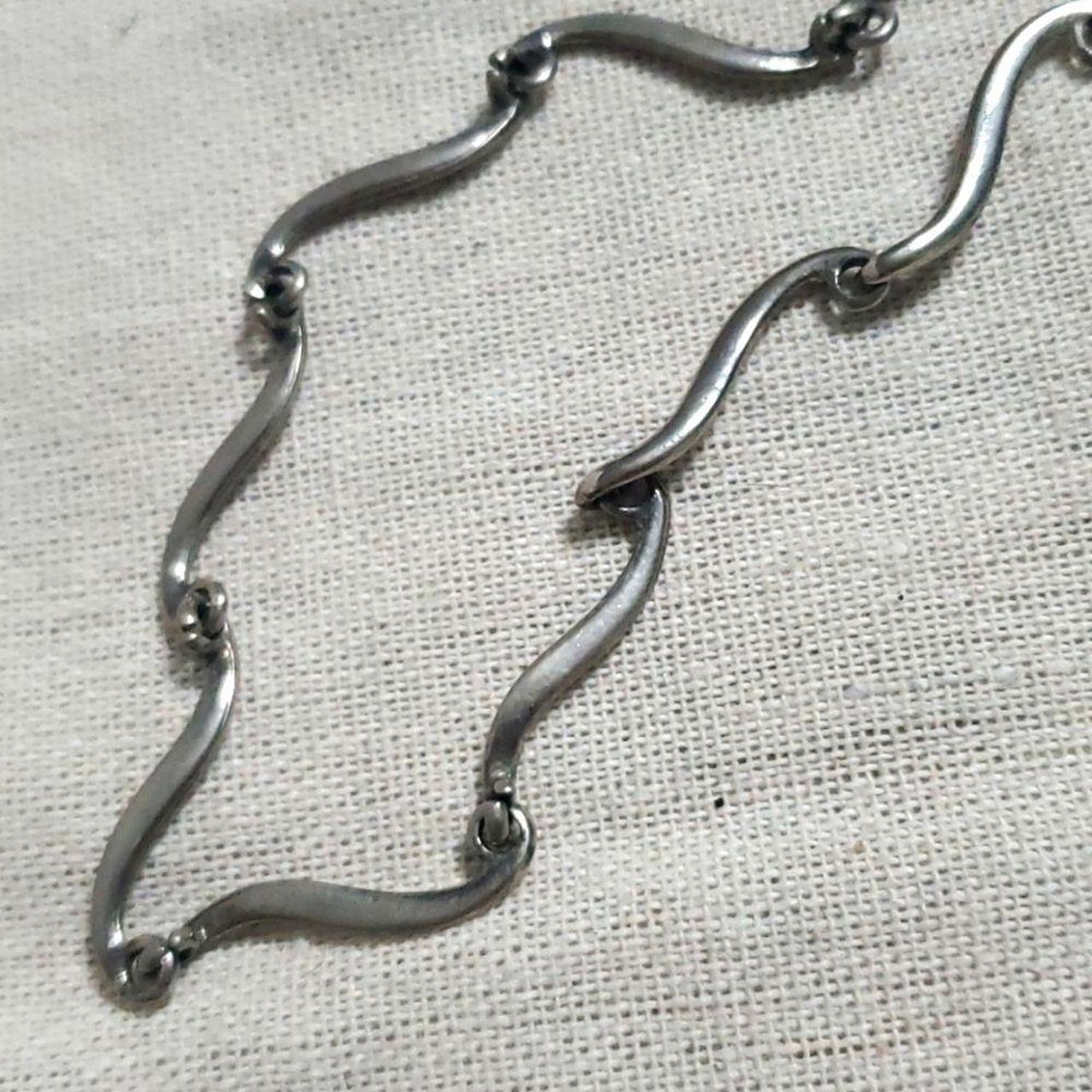 American Vintage Women's Silver Jewellery Depop