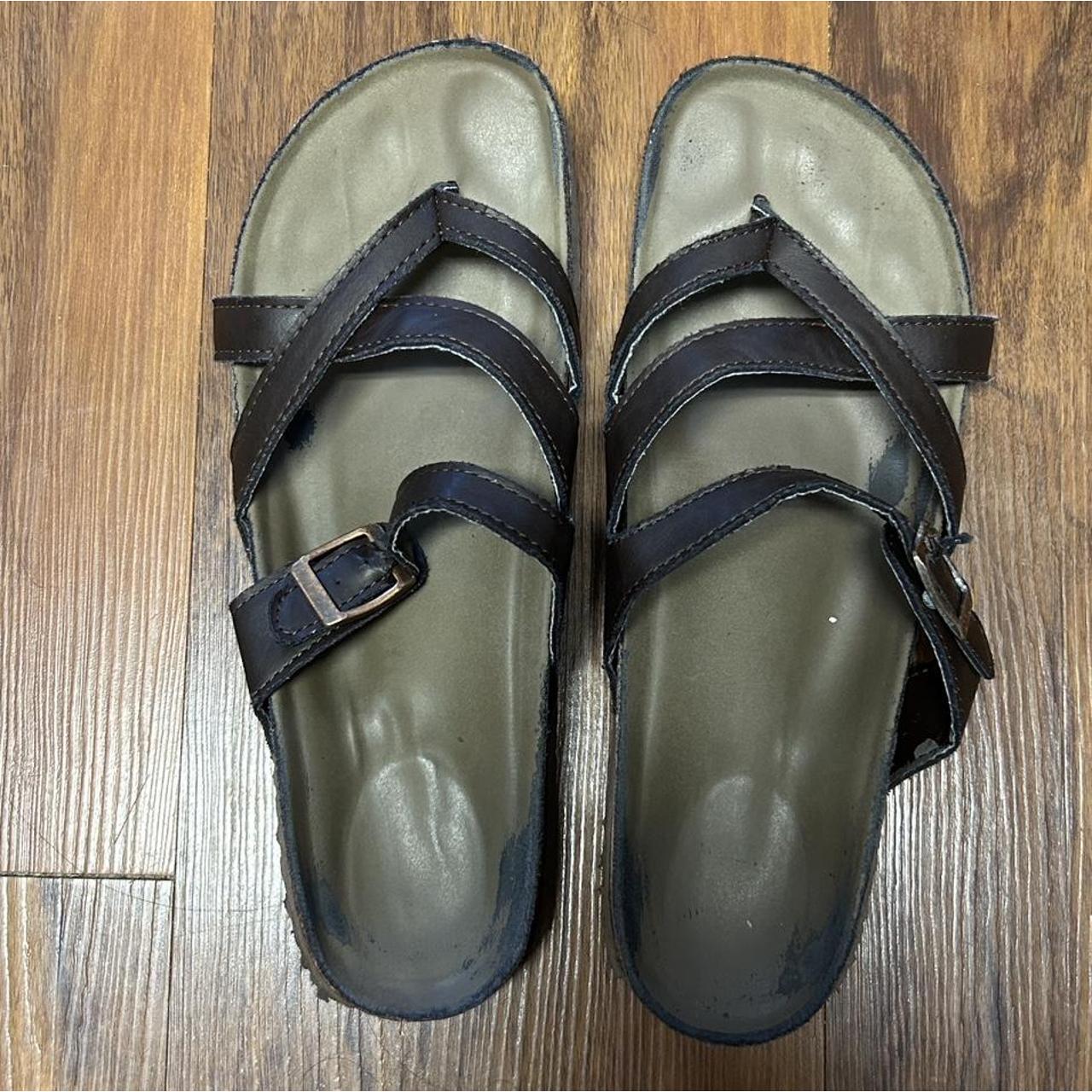 soleplay dark brown sandals