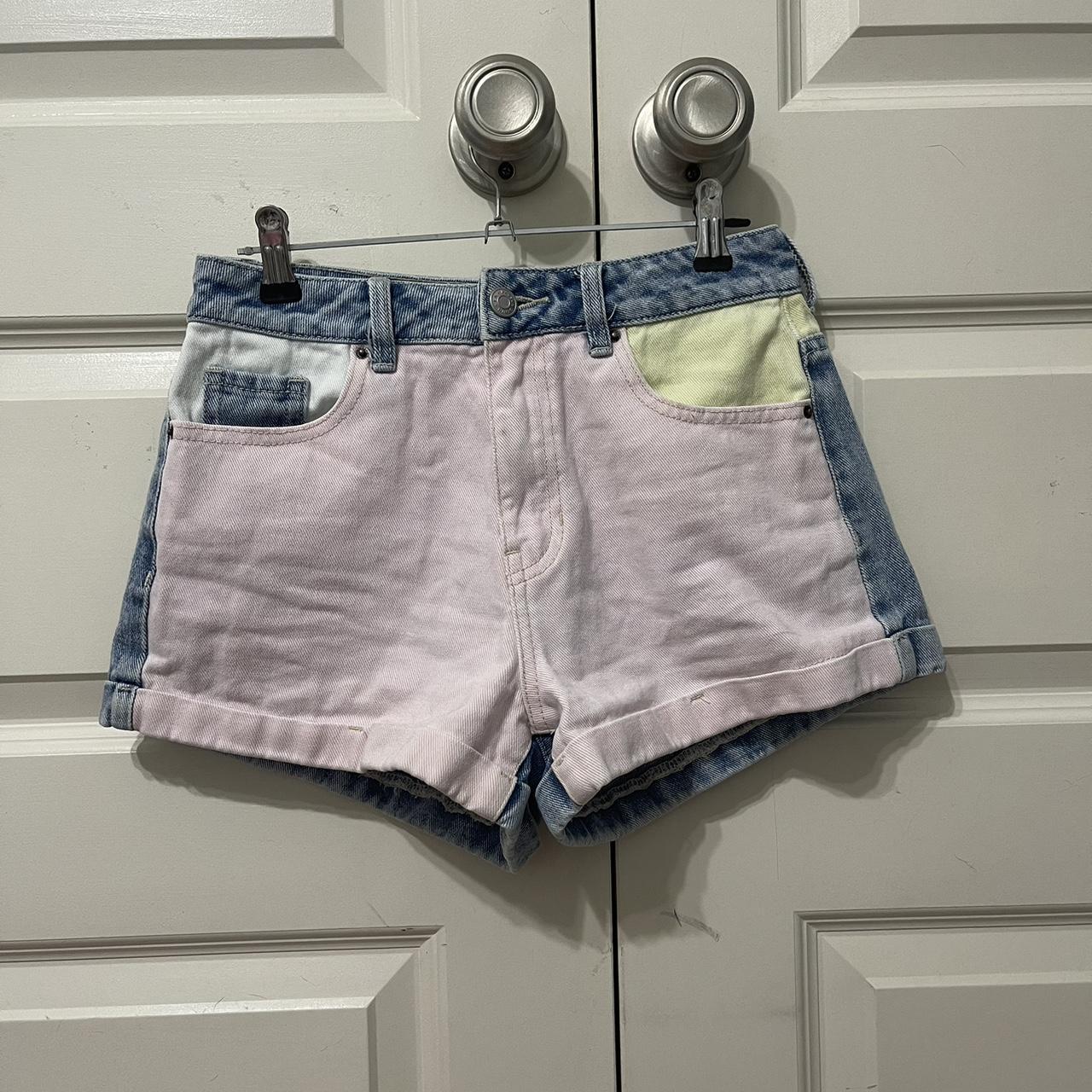 pacsun color block shorts