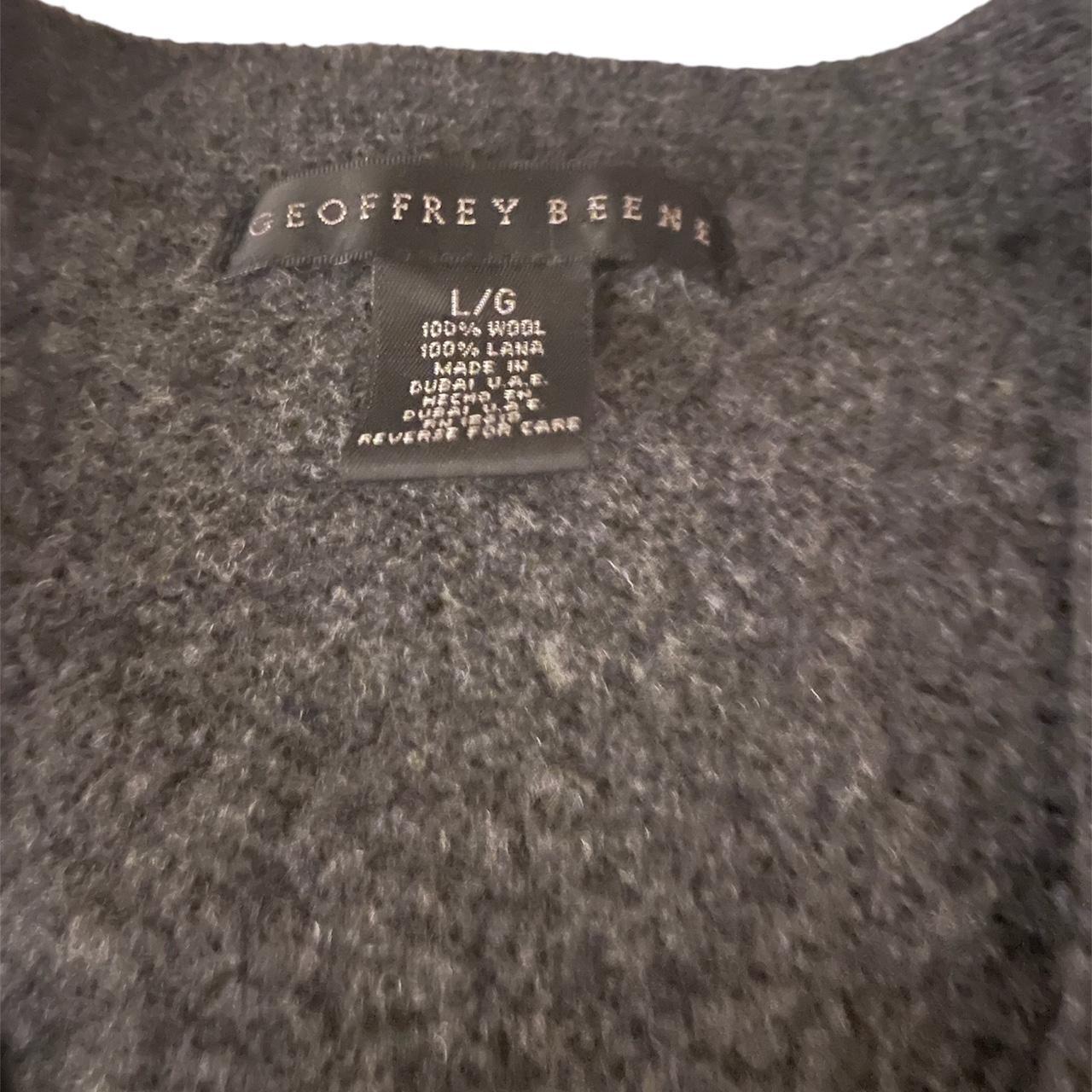 Geoffrey Beene Women's Grey Cardigan | Depop