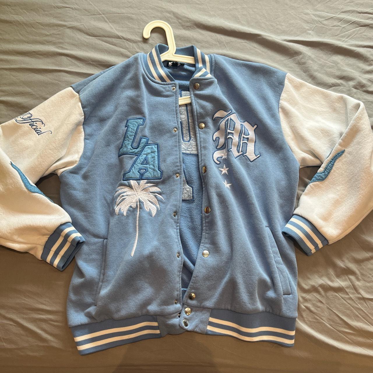 Super unique, vintage 90s LA Lakers Letterman Jacket - Depop