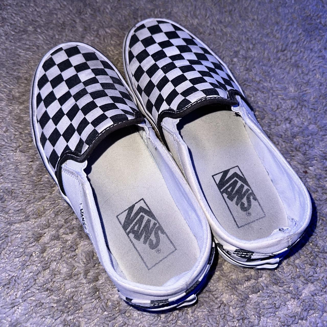 Size 7 clearance checkered vans