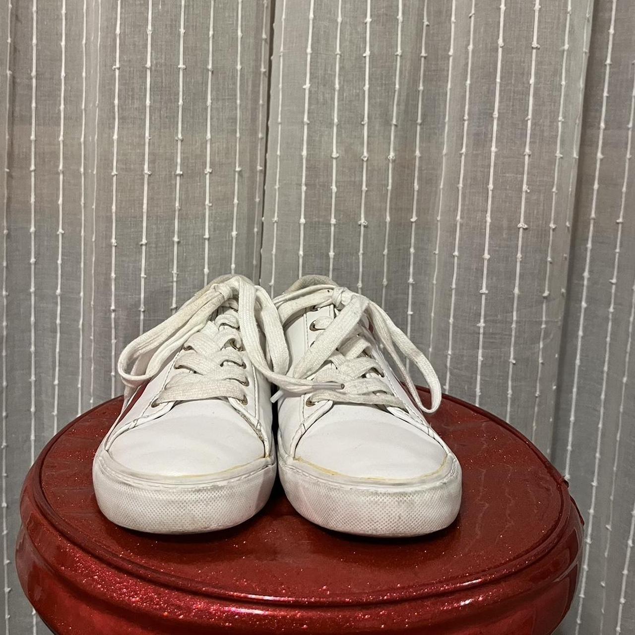 Tommy Hilfiger Women's White and Red Trainers (4)