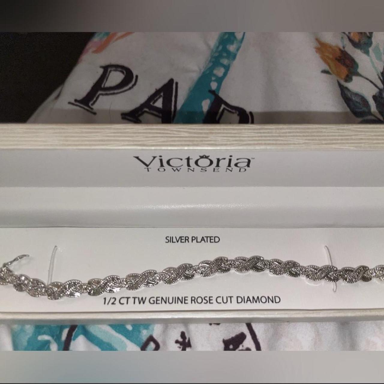 Victoria townsend rose cut sale diamond bracelet