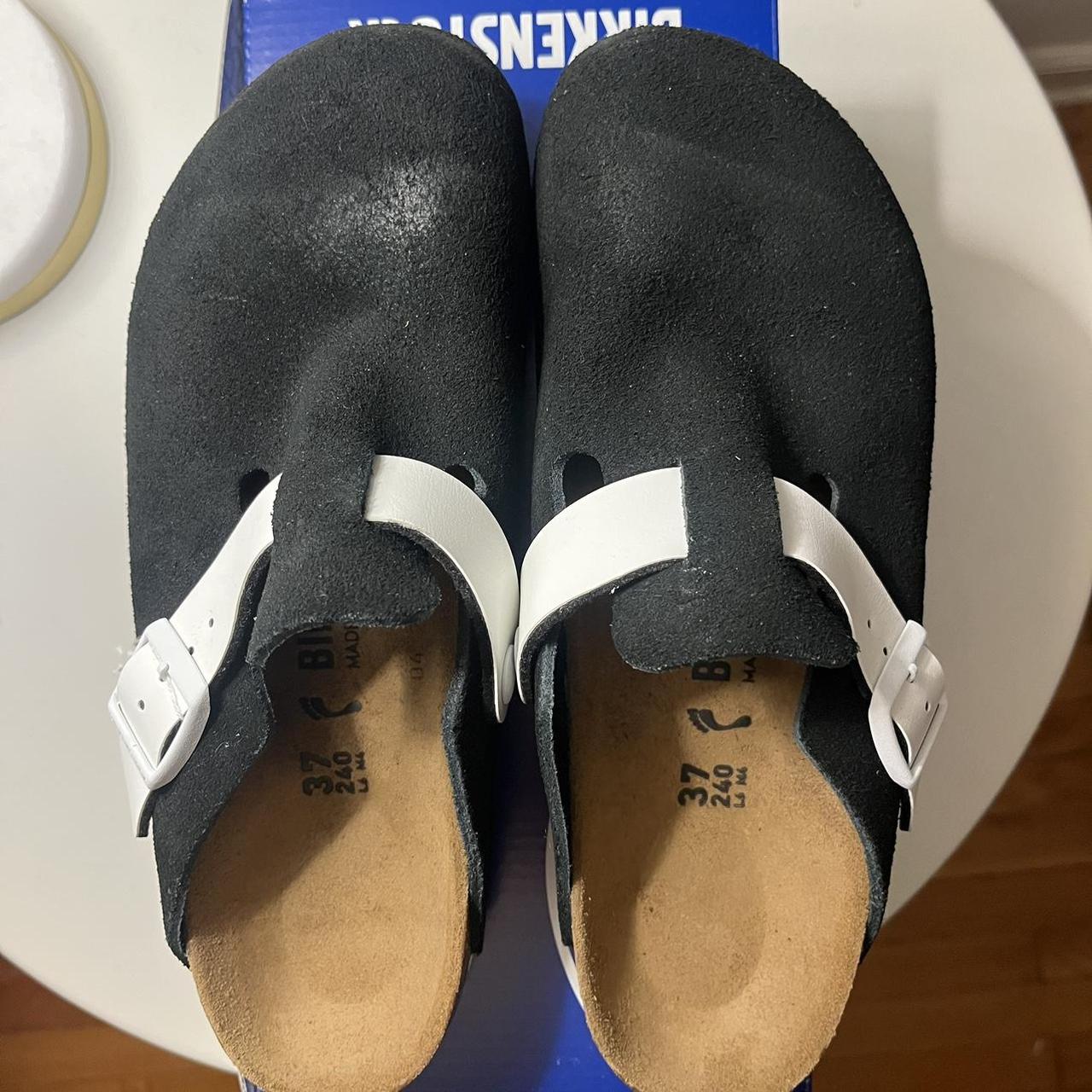 Silver deals birkenstock clogs