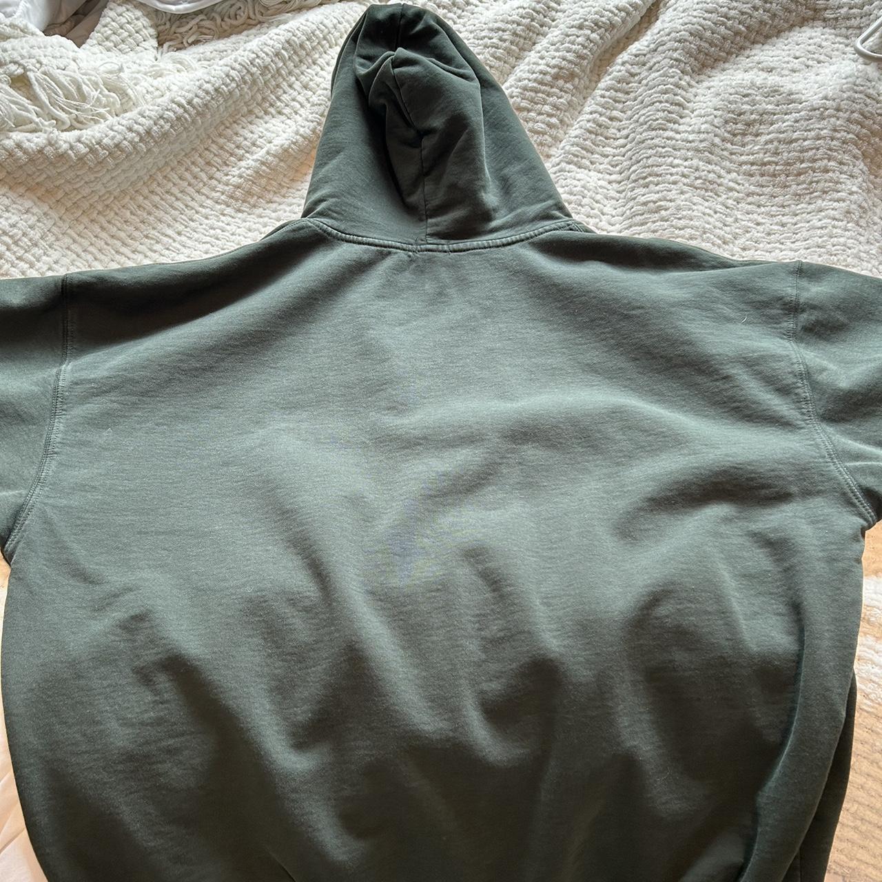 Brandy Melville green zip up Perfect condition Depop
