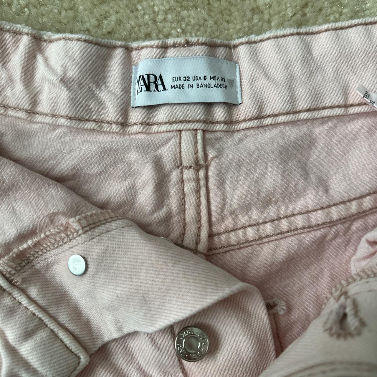 Zara Women's Pink Shorts | Depop