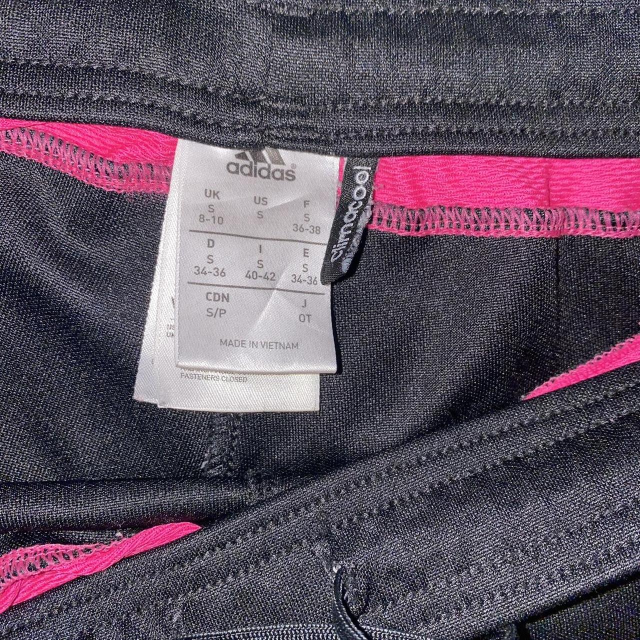 Pink Adidas soccer pants with climacool. Extremely - Depop