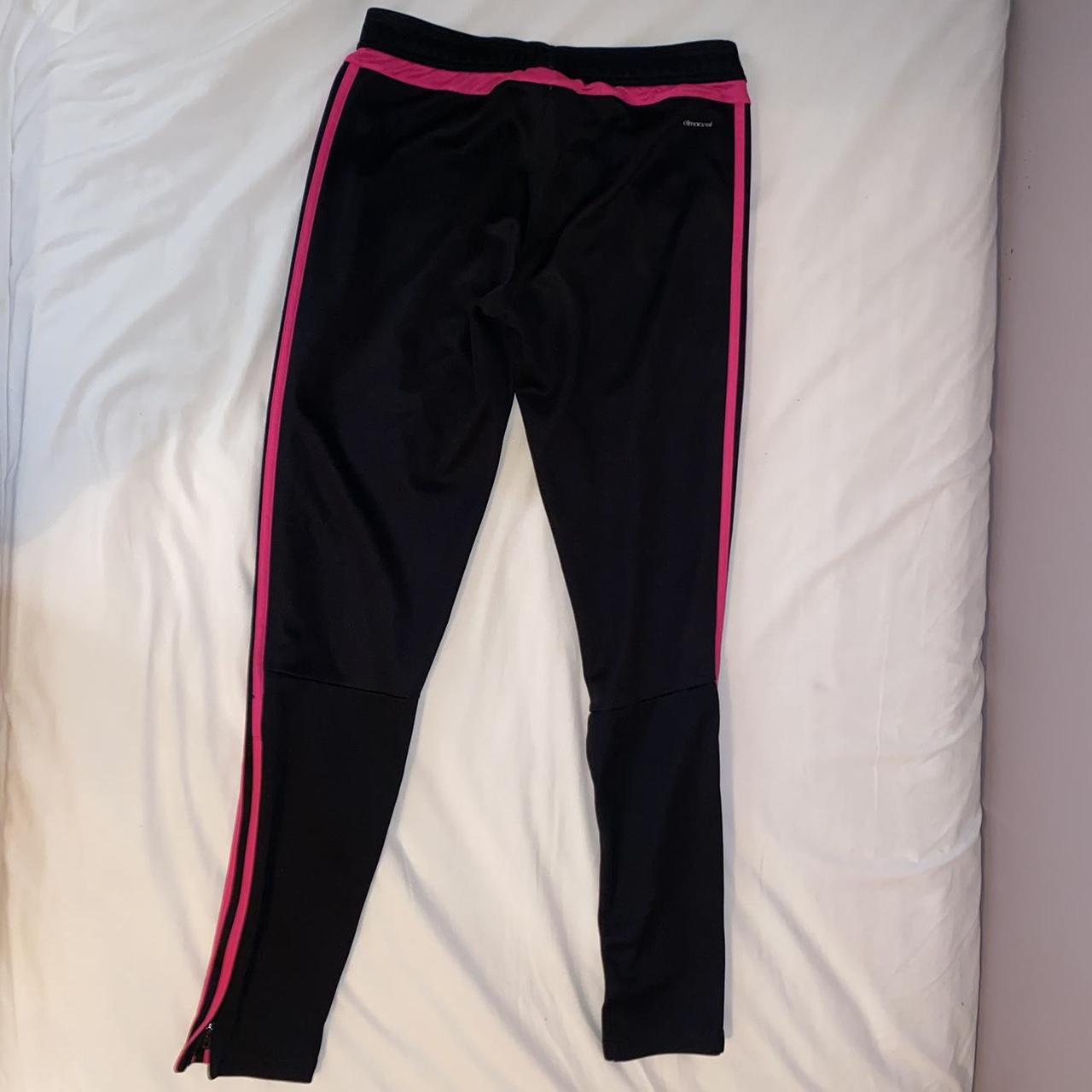 Pink Adidas soccer pants with climacool. Extremely