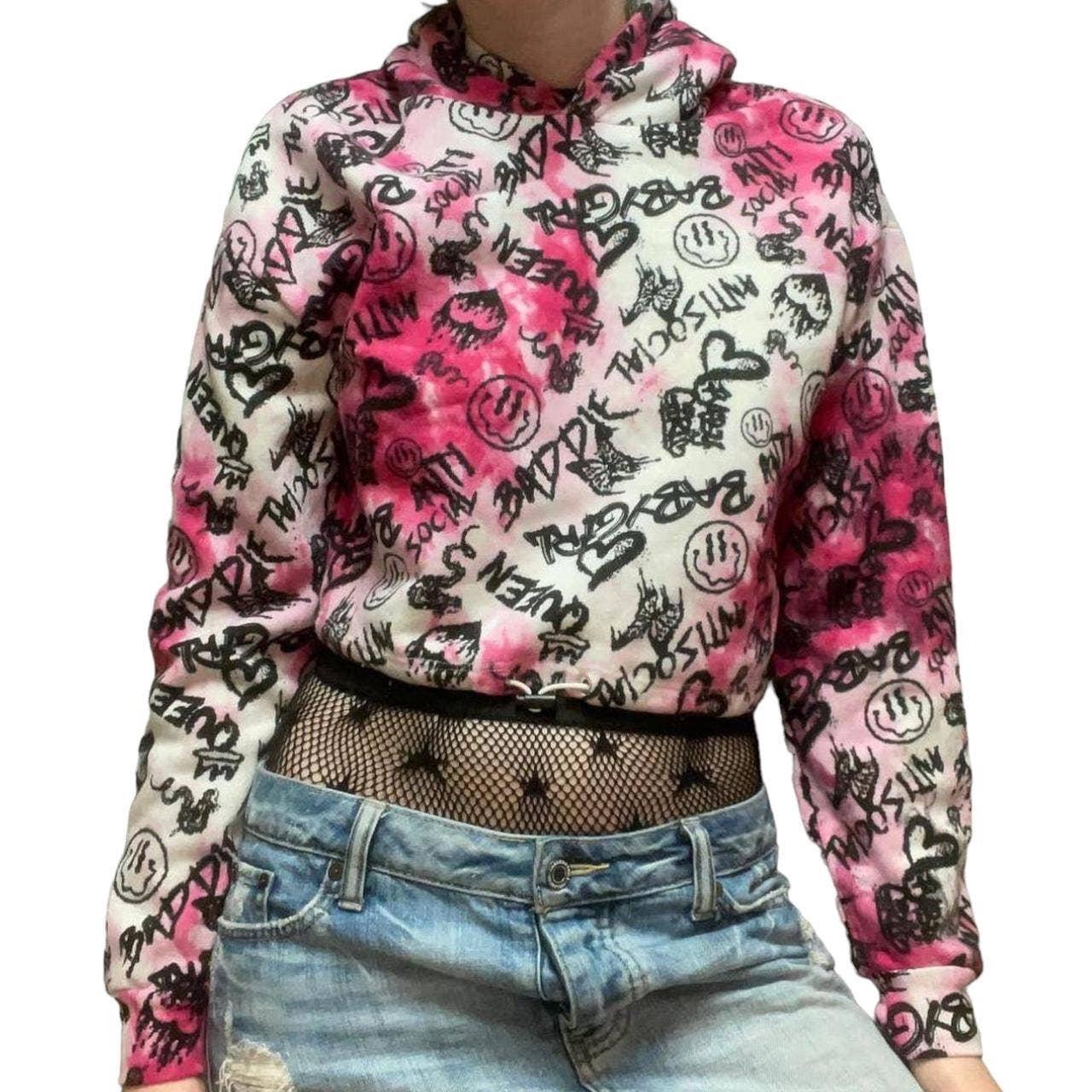 Rue 21 crop hot sale top hoodie