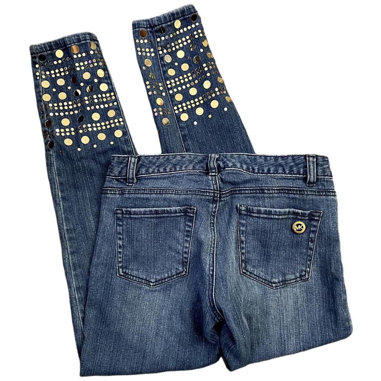 Michael kors studded jeans online