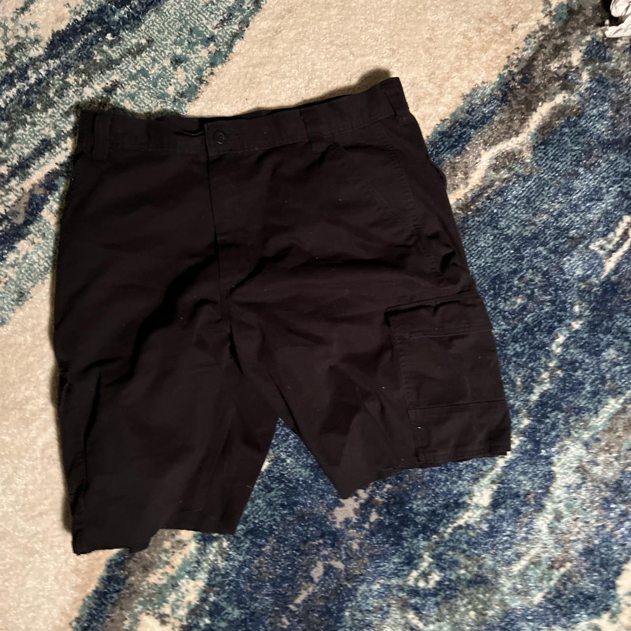 Wrangler Men's Black Shorts | Depop