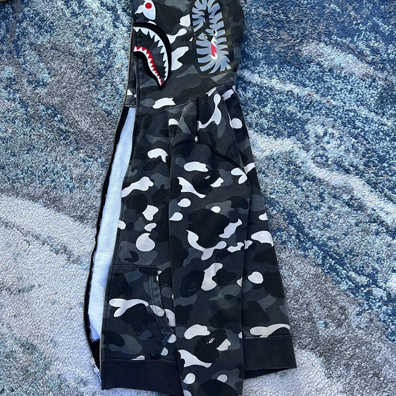 Bape neighborhood clearance shark hoodie