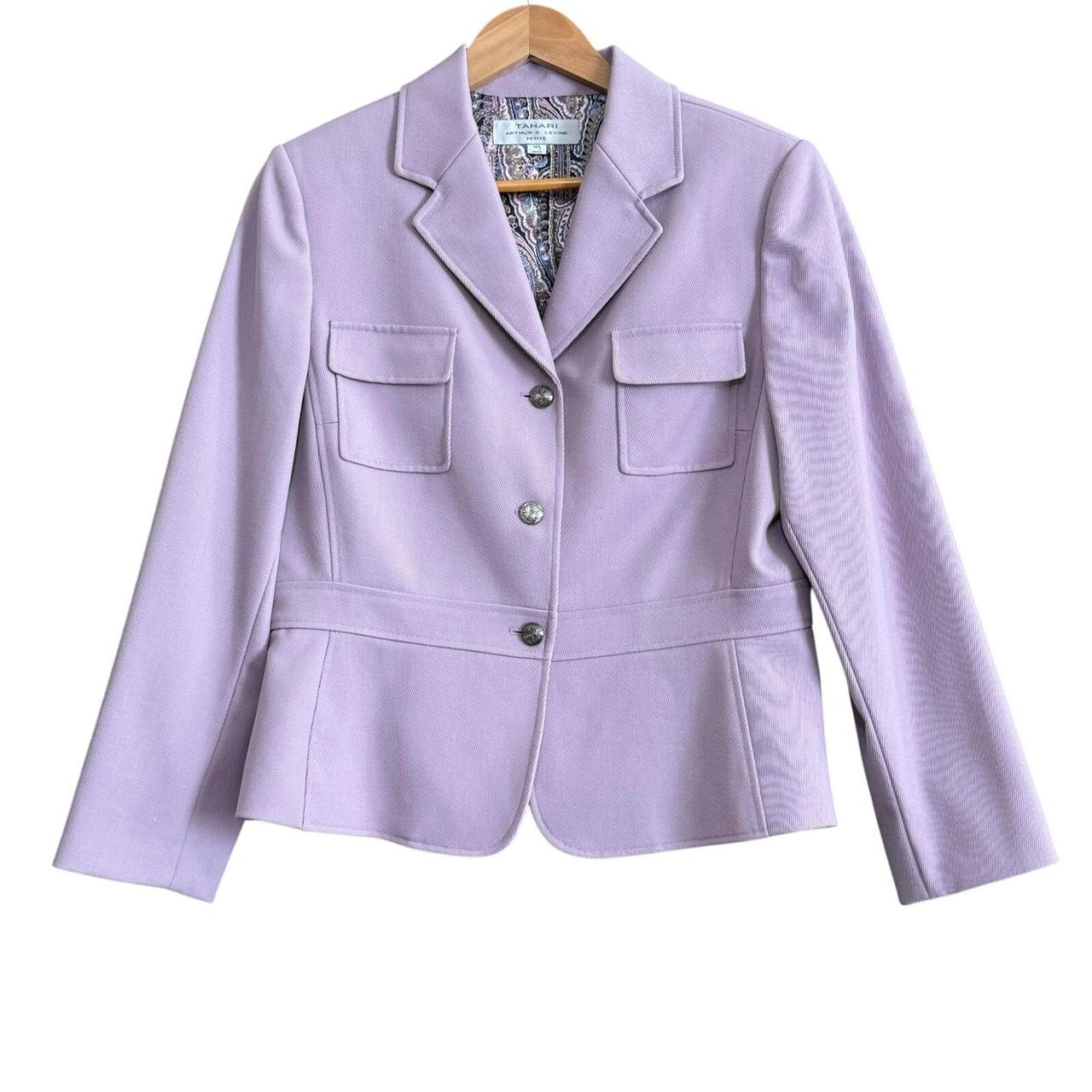 Source Unknown Women's Tailored jacket - Purple -… - image 1