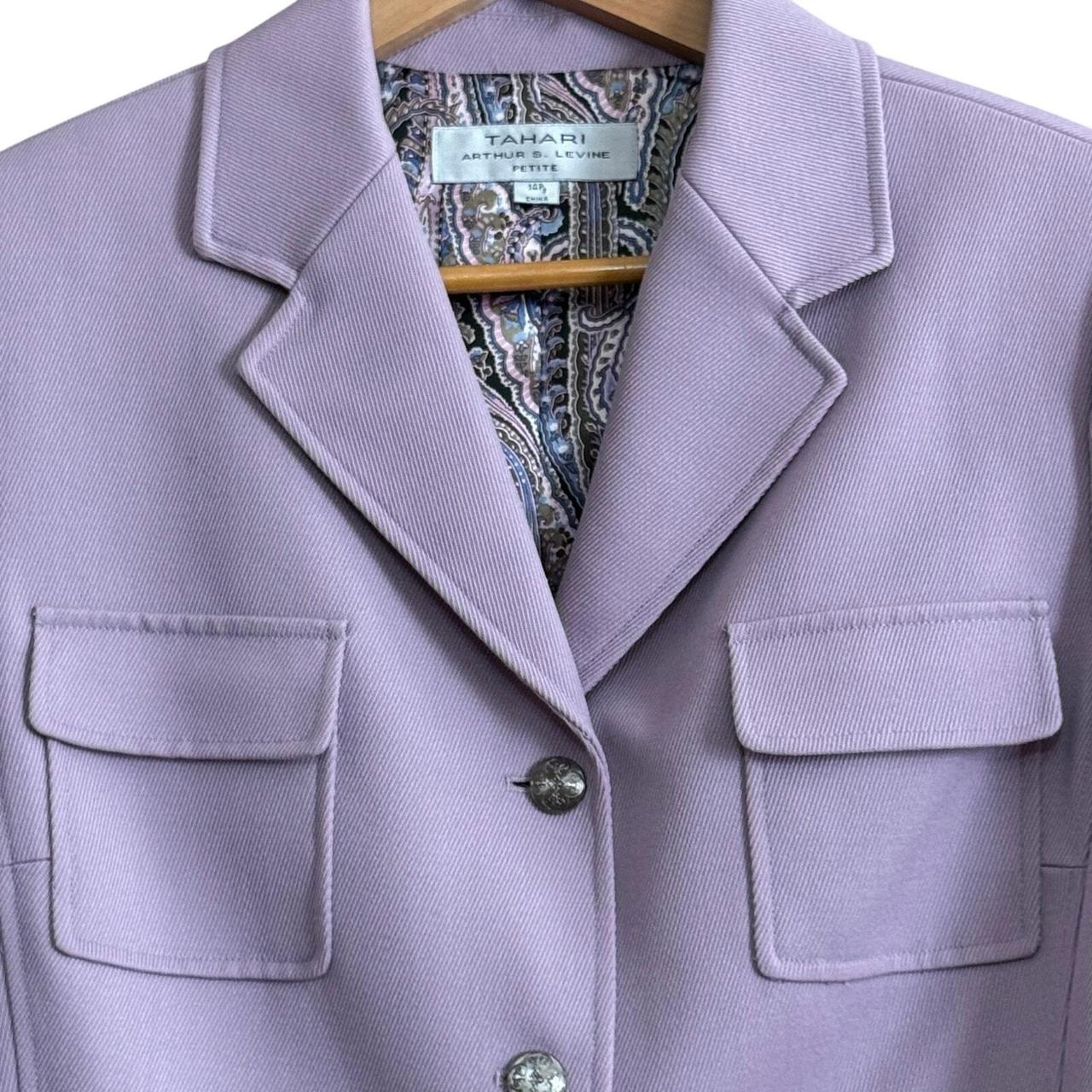 Source Unknown Women's Tailored jacket - Purple -… - image 3