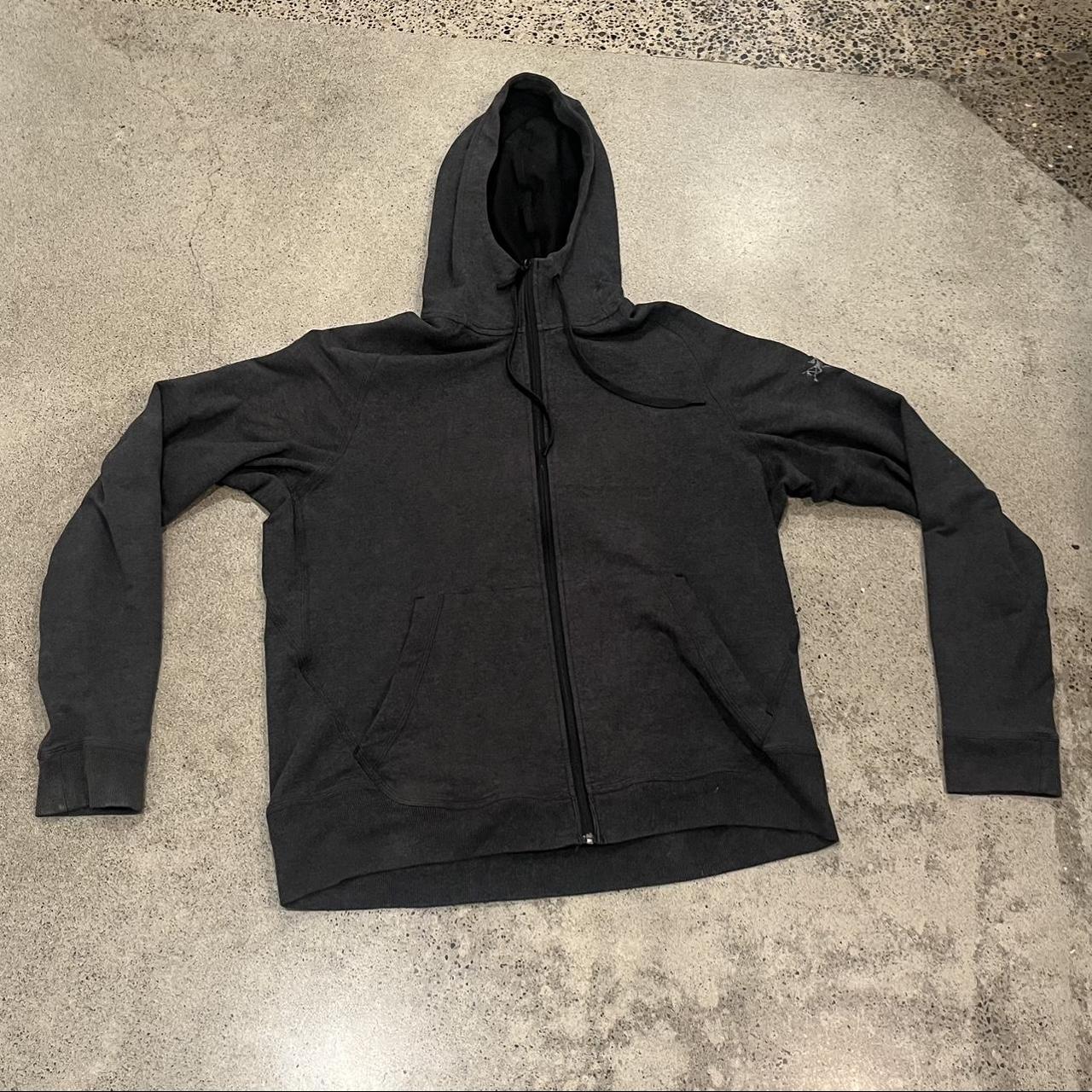 Arc'teryx Men's Grey Sweatshirt | Depop