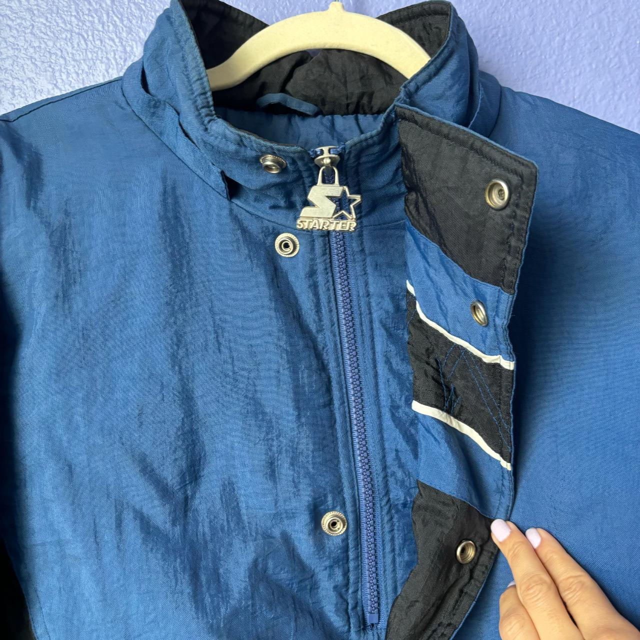 90s Vintage Duke Blue Devils Jacket NCAA Starter | Depop