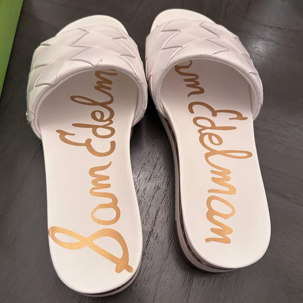 ADALEY WOVEN SLIDE SANDAL Get ready to feel like... Depop