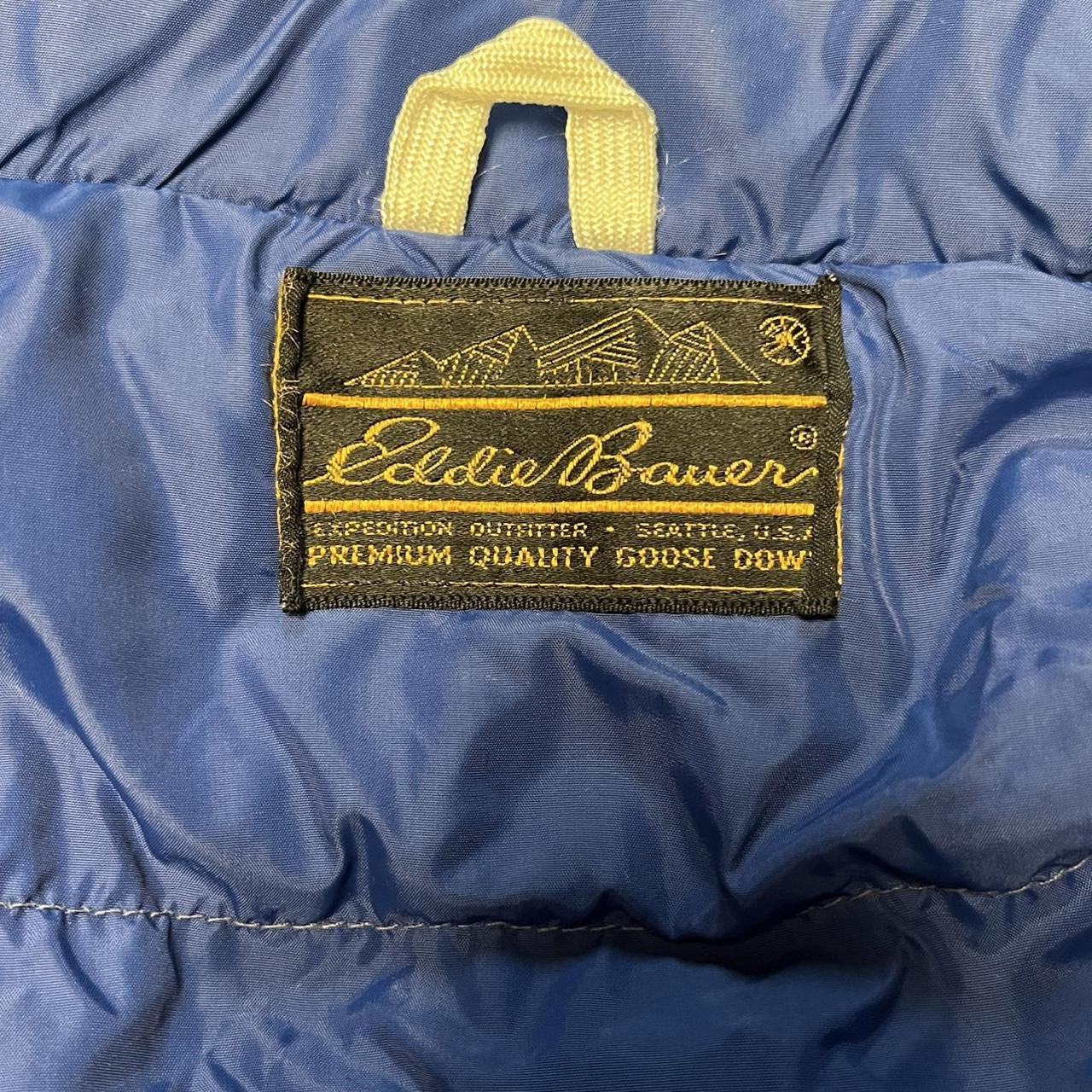 Vintage Eddie Bauer Premium Goose Down Jacket Coat... - Depop
