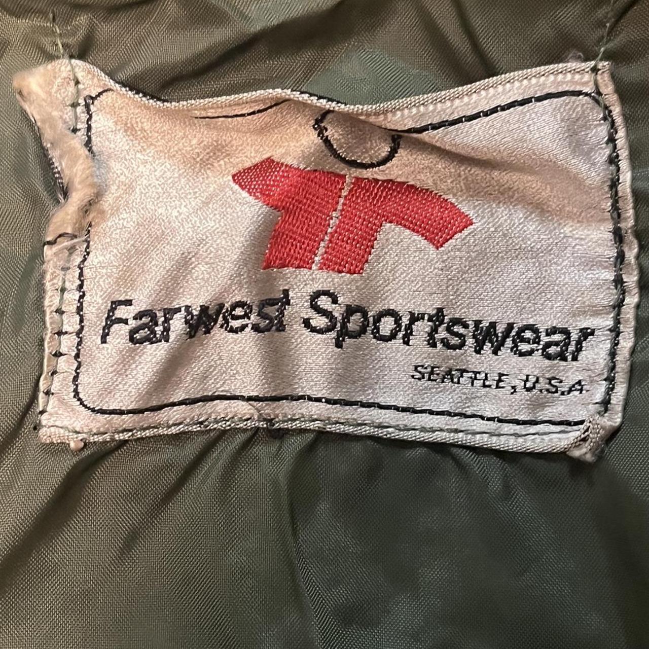 Farwest Sportswear Vintage Jacket/coat USA Made... Depop