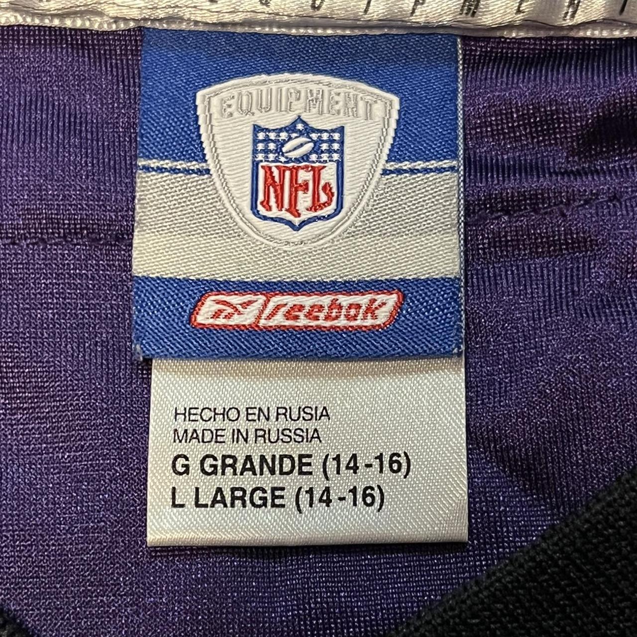 J.Lewis NFL Reebok Purple Jersey Ravens #31 Adults - Depop