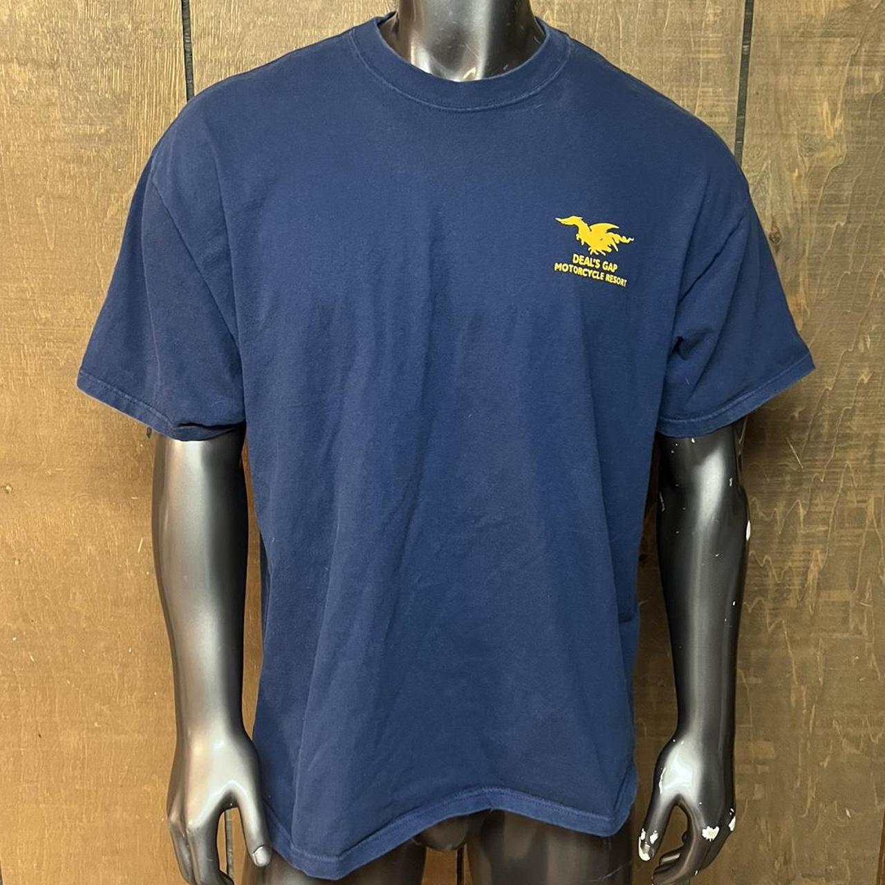 I Survived at Deal's Gap US 129 Men's Short Sleeve... - Depop