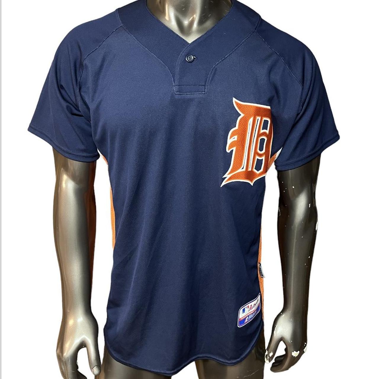 Vintage Detroit tigers baseball jersey Majestic - Depop