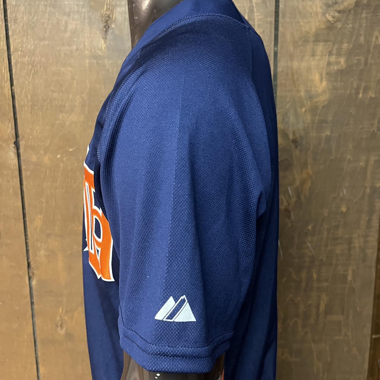 Vintage Detroit tigers baseball jersey Majestic - Depop