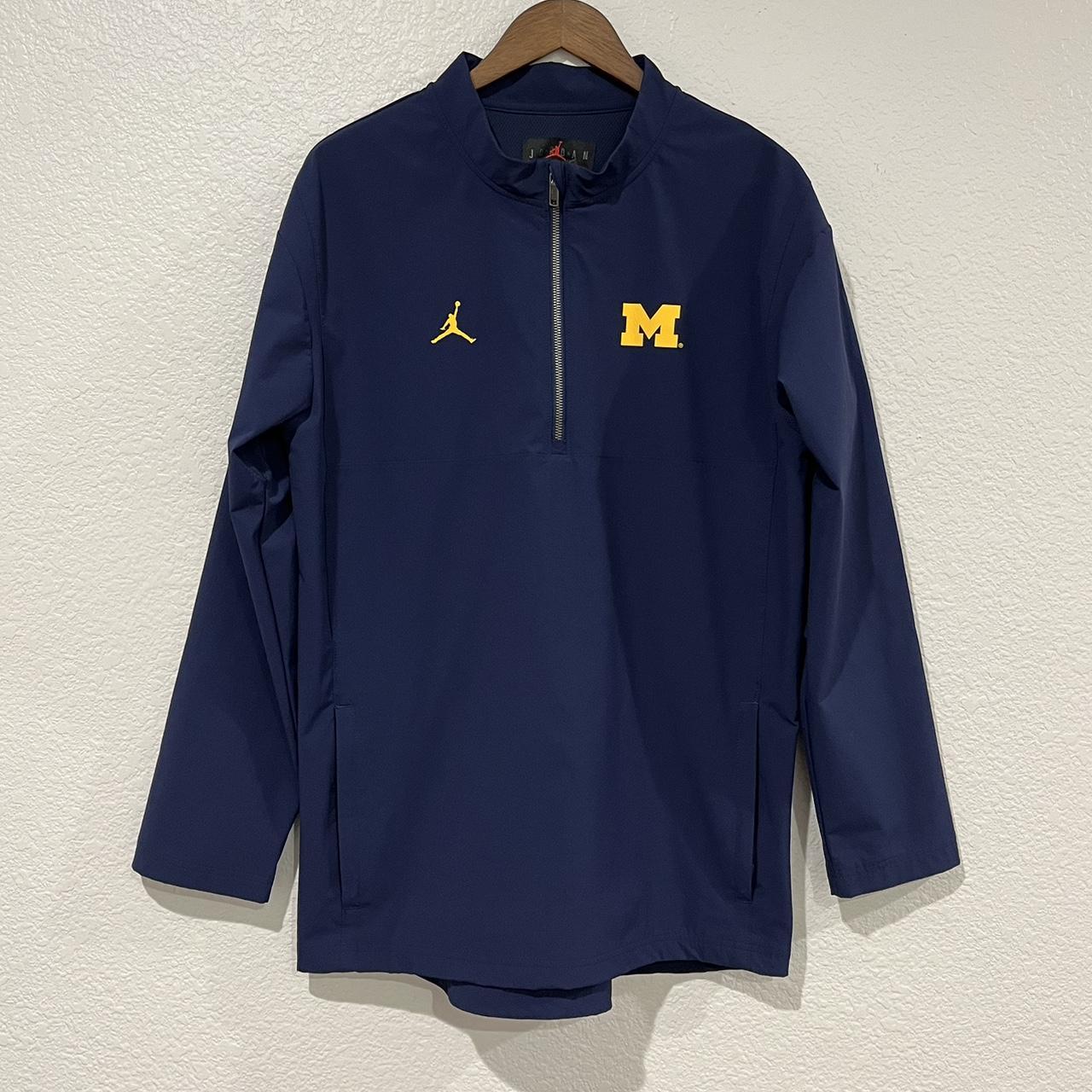 michigan jordan windbreaker