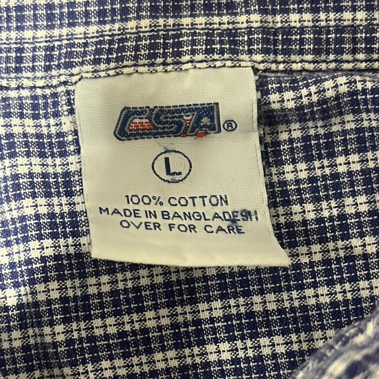 VINTAGE Detroit Lions Flannel Shirt Adult Large Blue - Depop