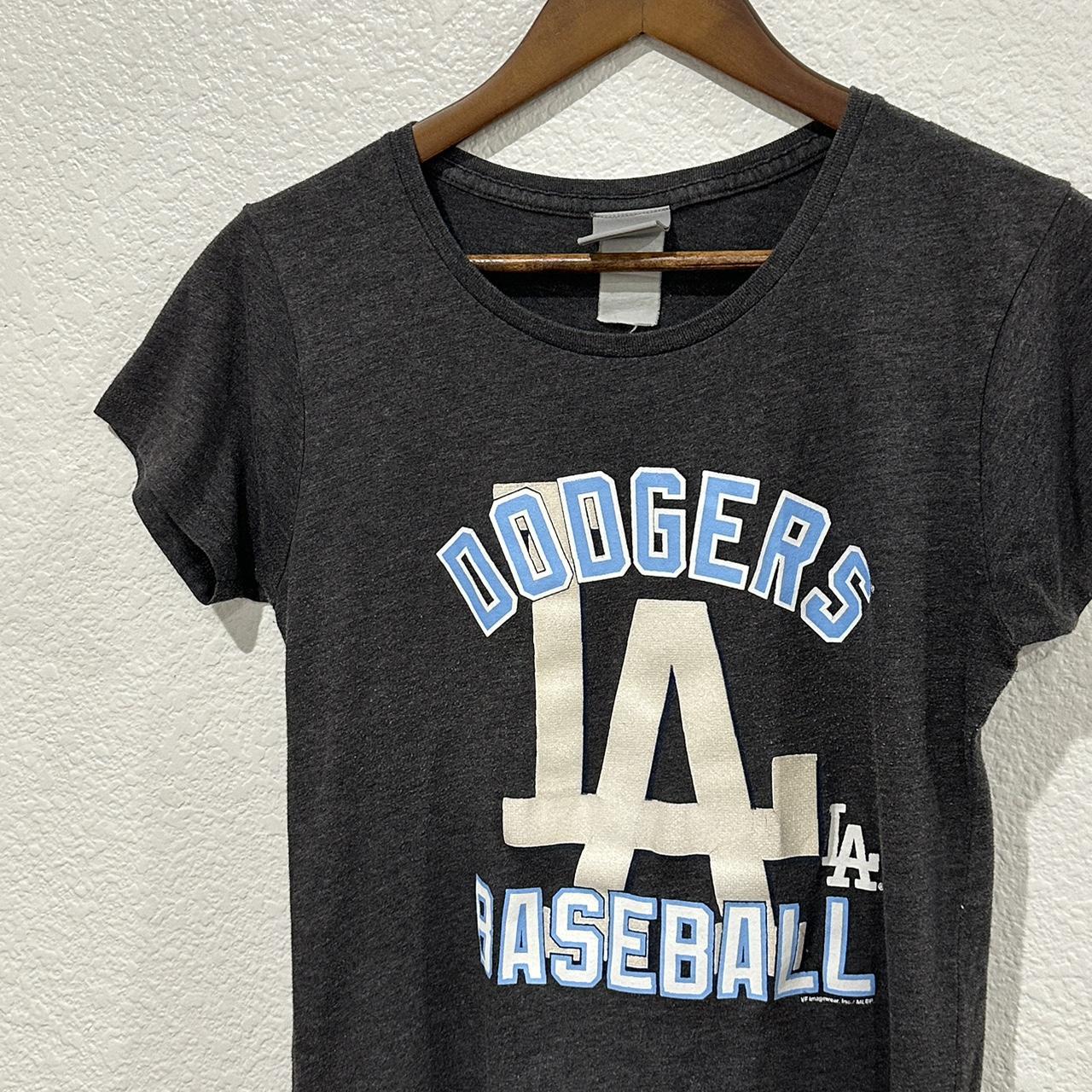 LA Dodgers MLB Gray Tee✨ Los Angeles Dodgers MLB - Depop