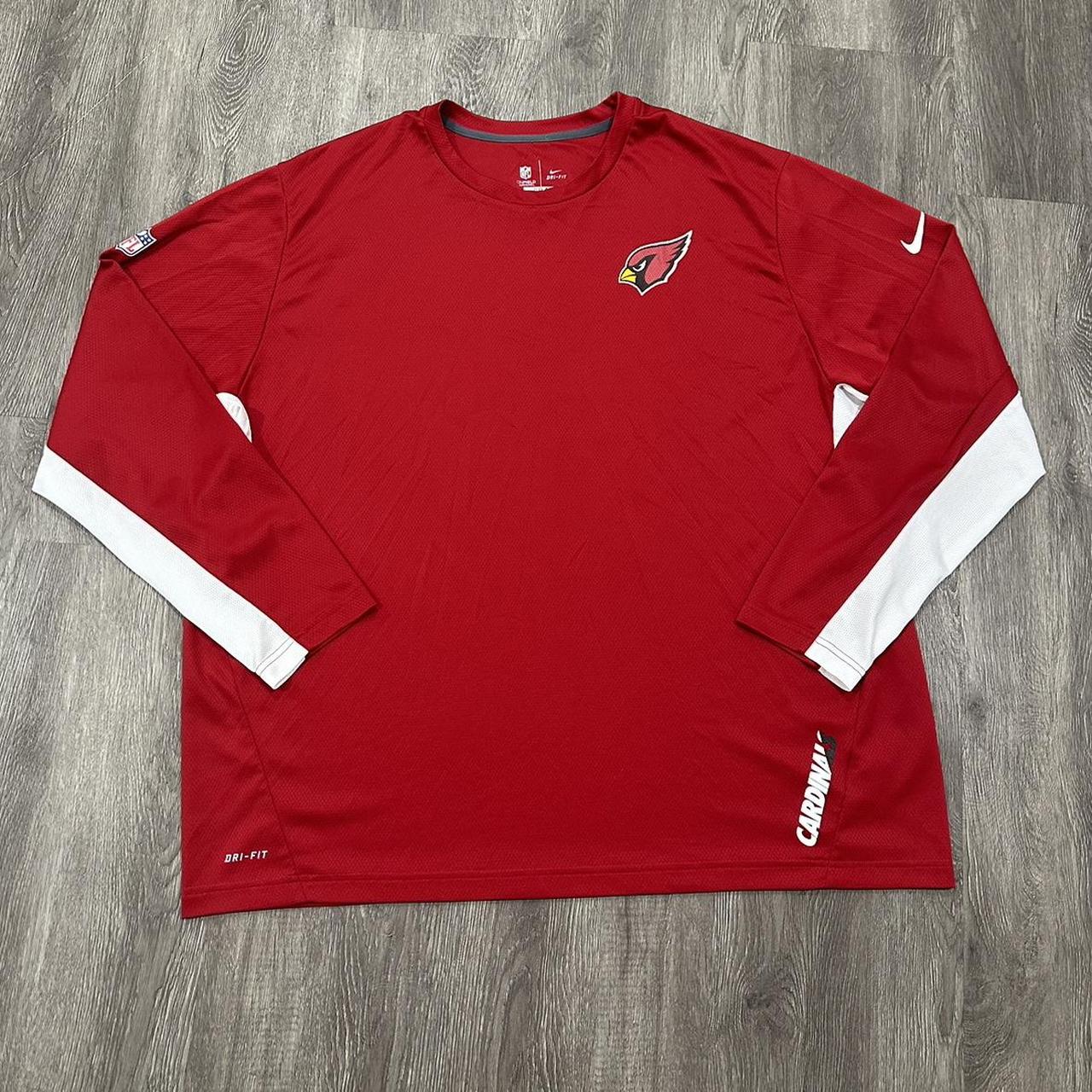 Nike Arizona Cardinals Shirt Adult Size 4XL Red - Depop