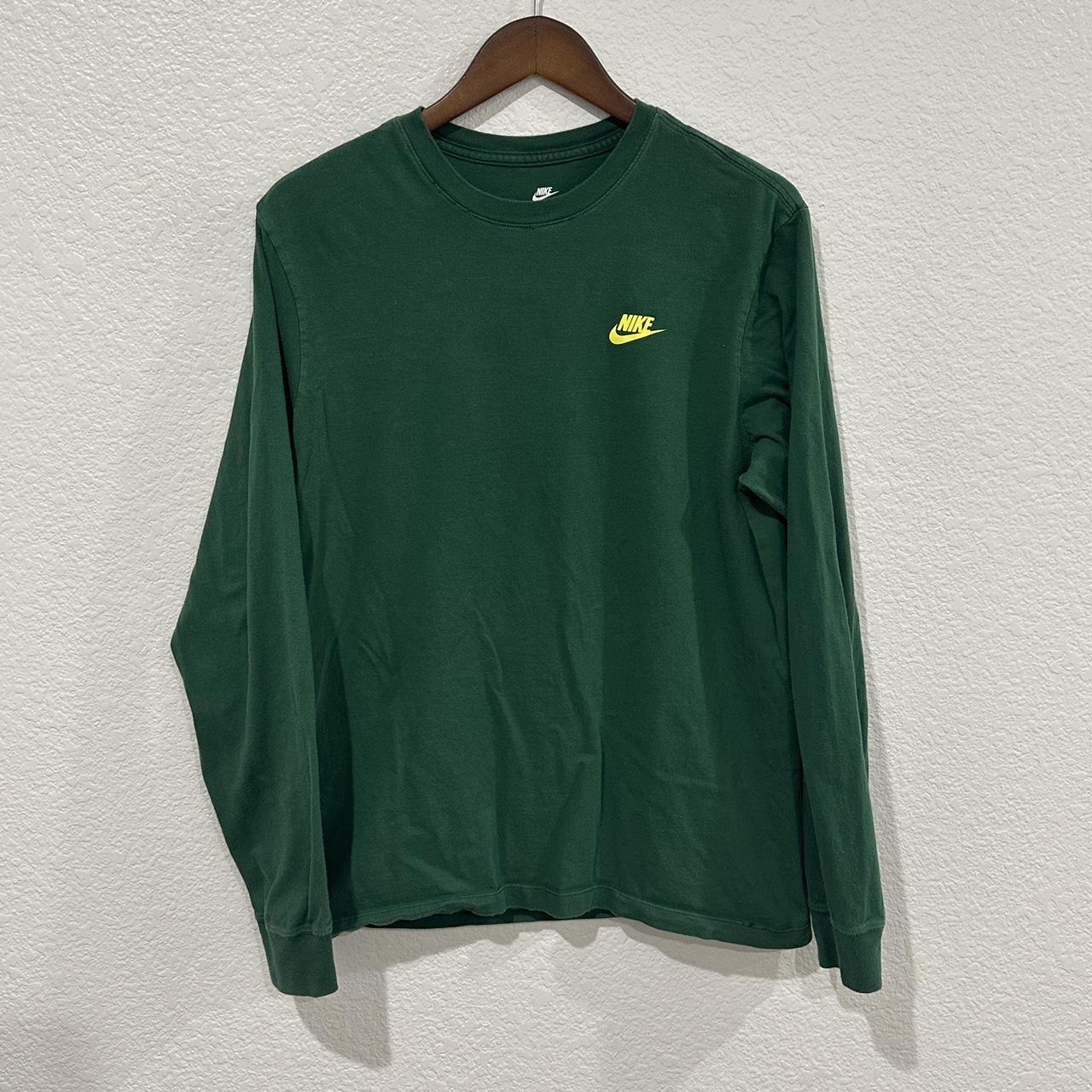 Nike Green Bay Packers Dri Fit Grey Long Sleeve - Depop