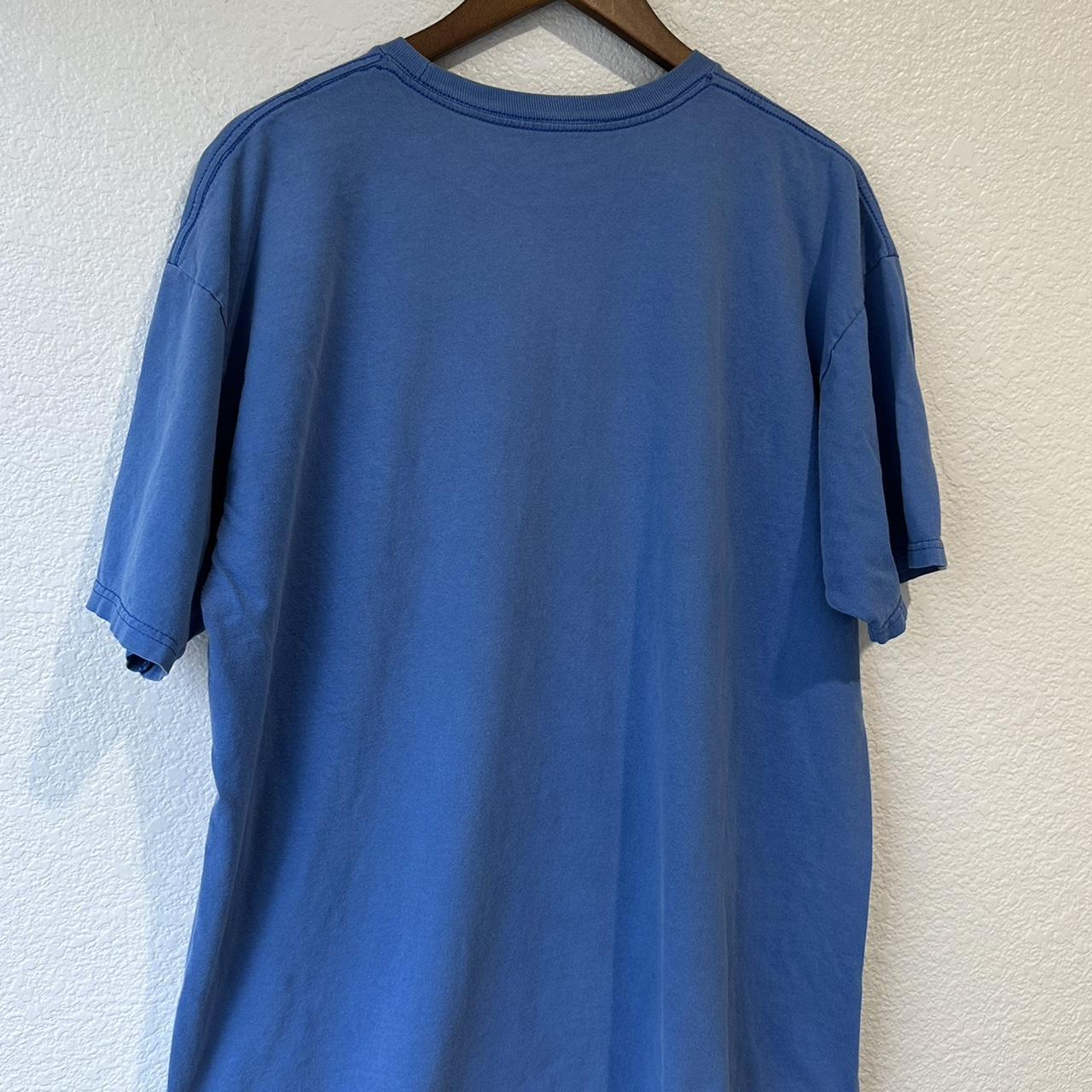 Etnies Shirt Adult XL Blue Graphic Skateboarding Tee... - Depop