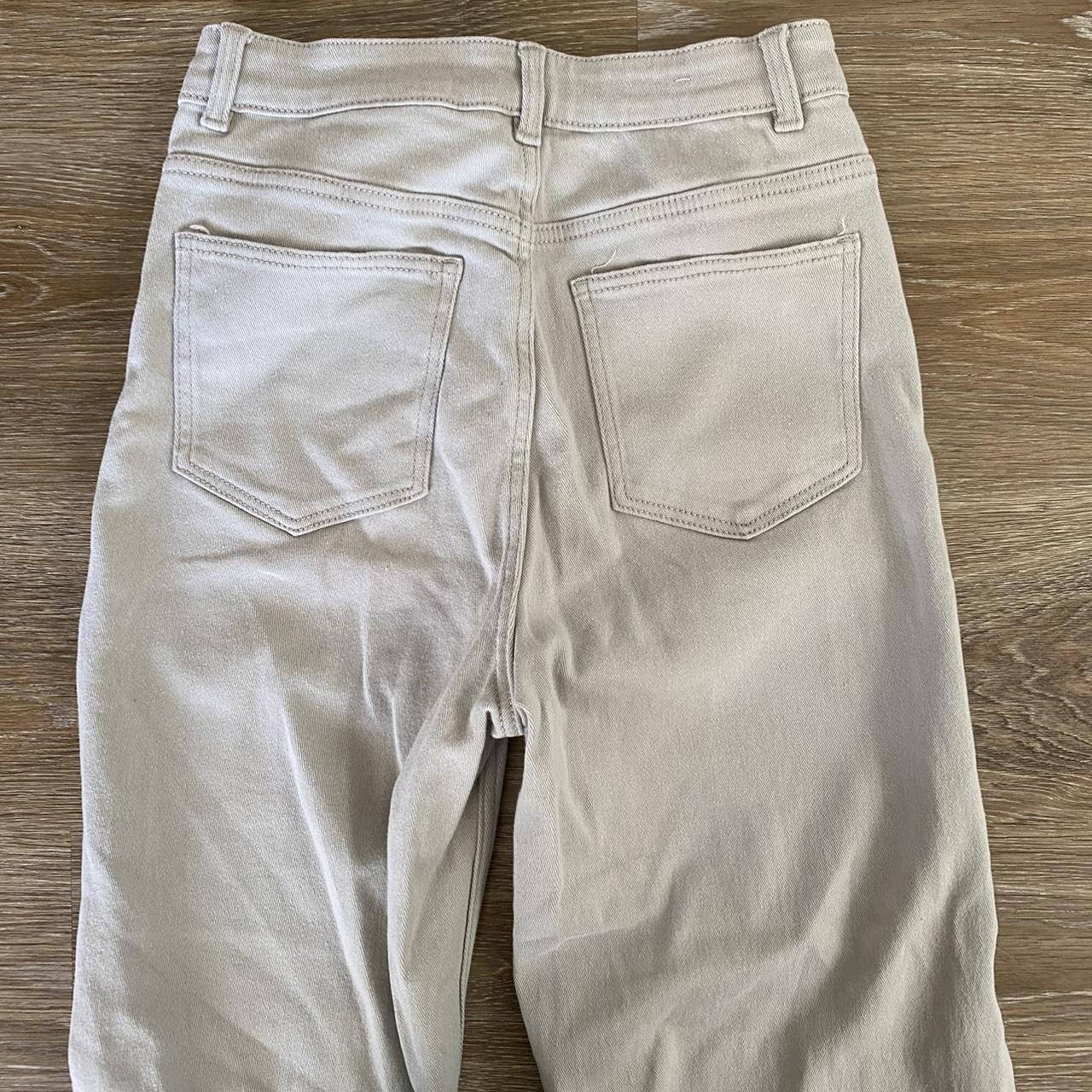 H&M Women's Tan Trousers | Depop