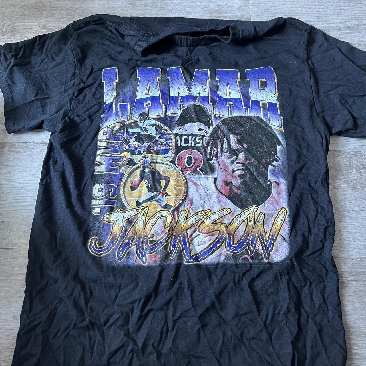 Lamar Jackson Ravens Graphic T-Shirt for Sale by GlazeDesigns