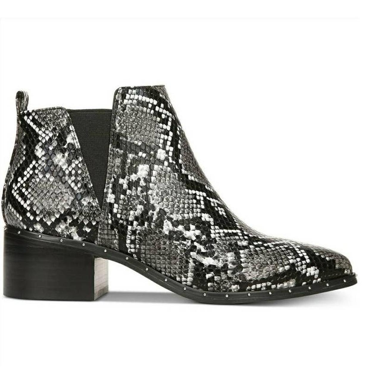 snakeskin womens booties