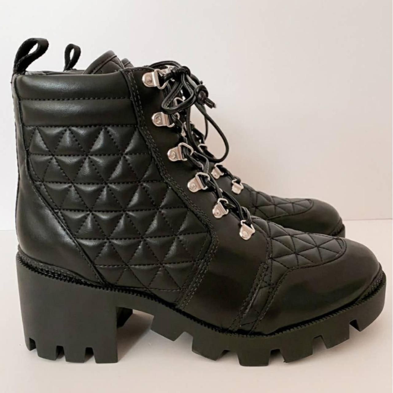 schutz combat boot lace up