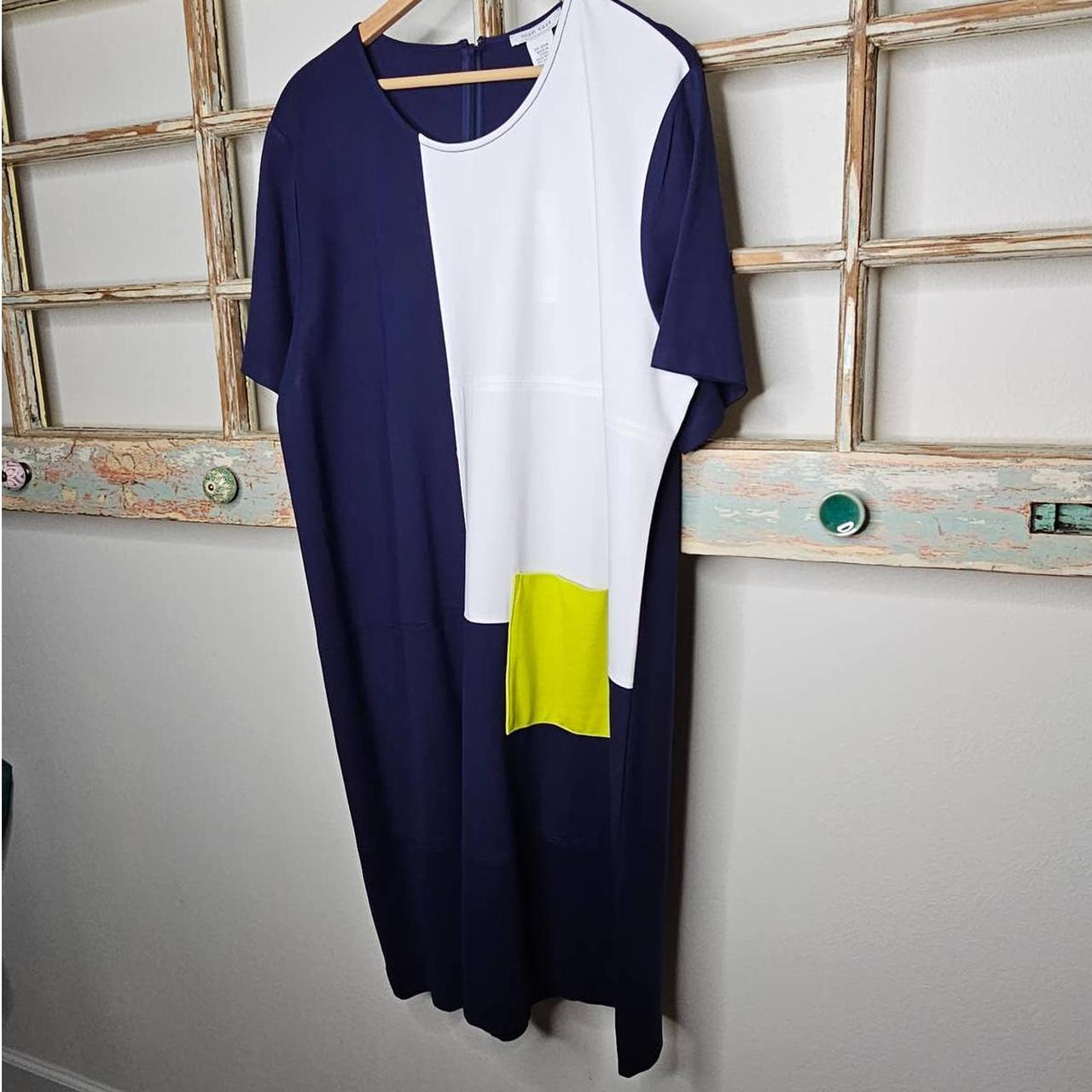 Joan vass shop colorblock dress