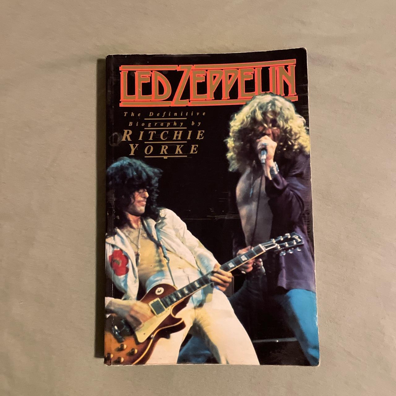 led zeppelin biography book for any rock n roll fan... - Depop