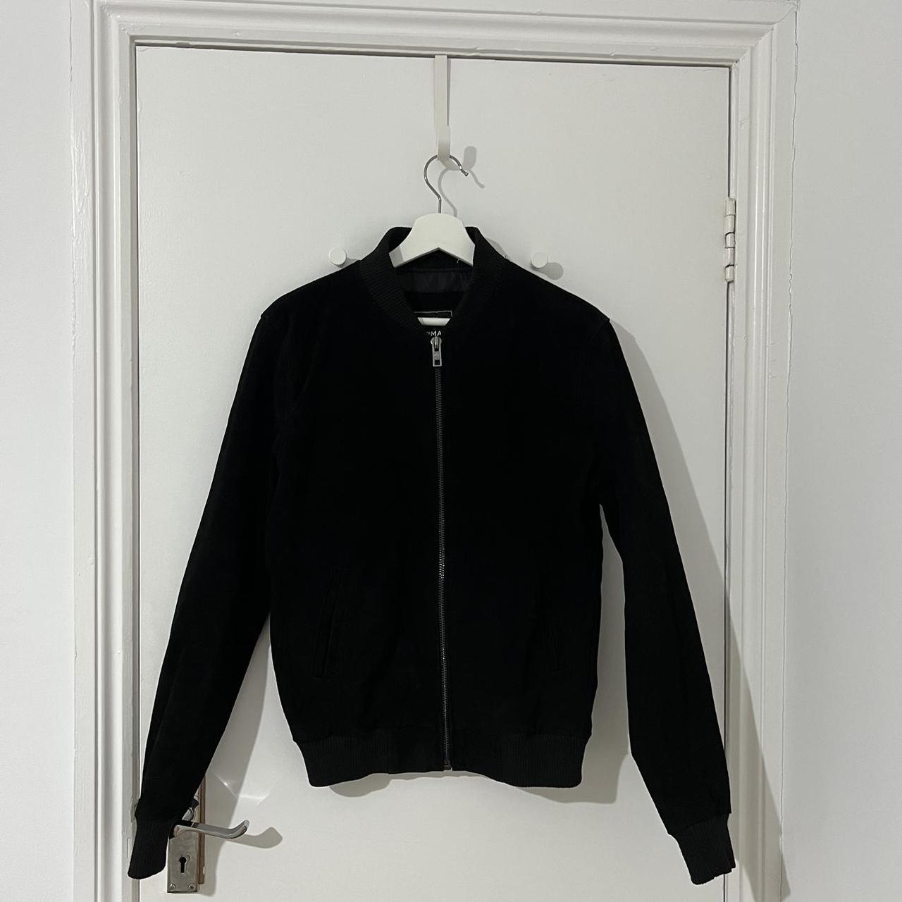 Topman - Waxed Real Leather Jacket - Depop