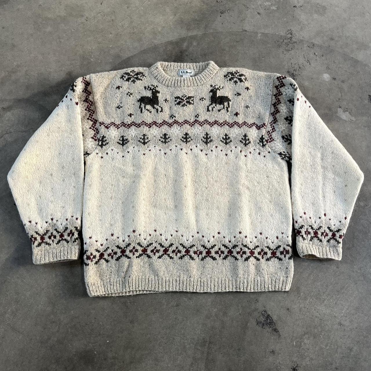 人気SALE最新作80’s OLD L.L.Bean Knit Sweater 光石研 トップス